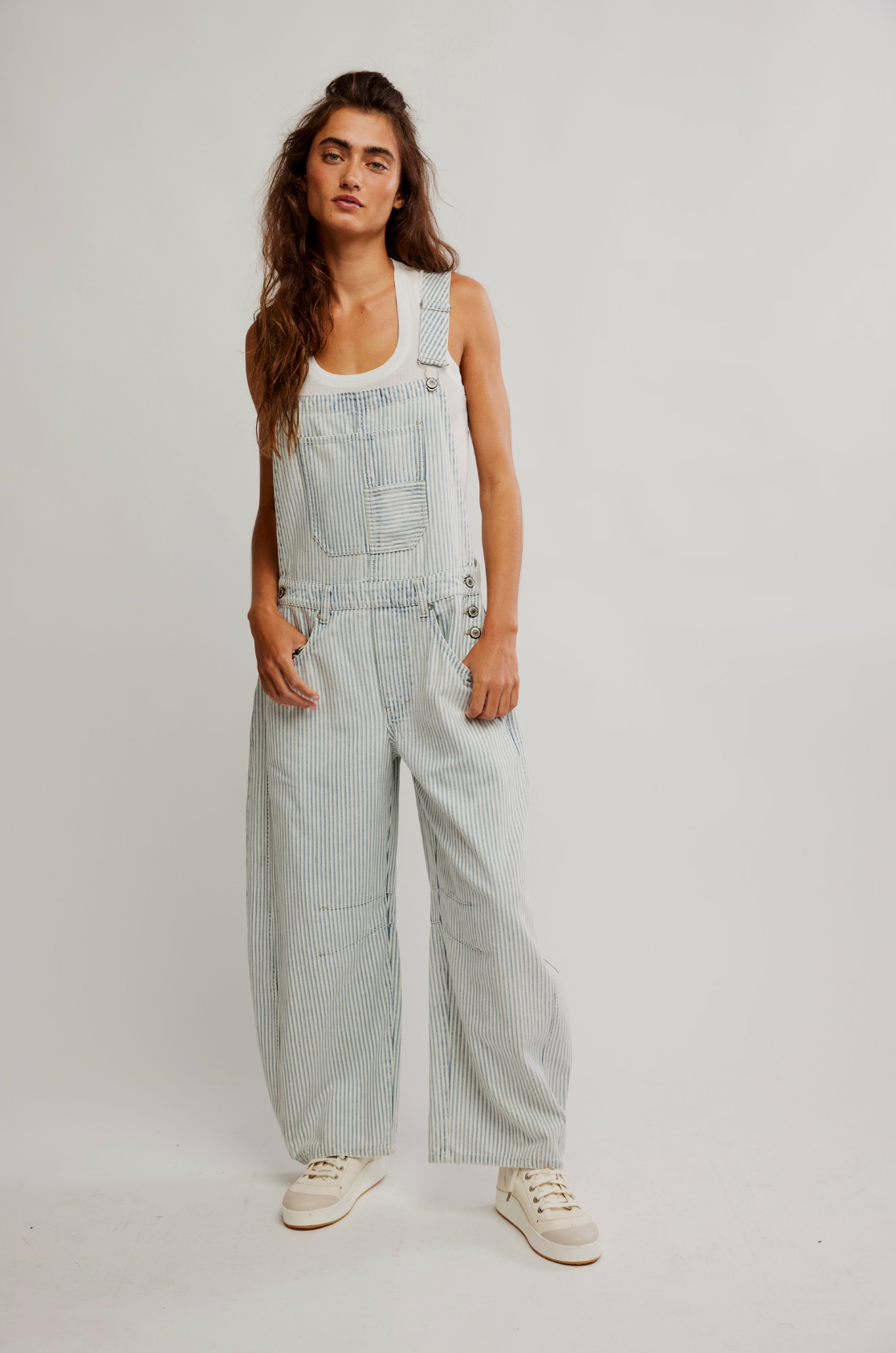 Good Luck Overall (Indigo Railroad) | Free People