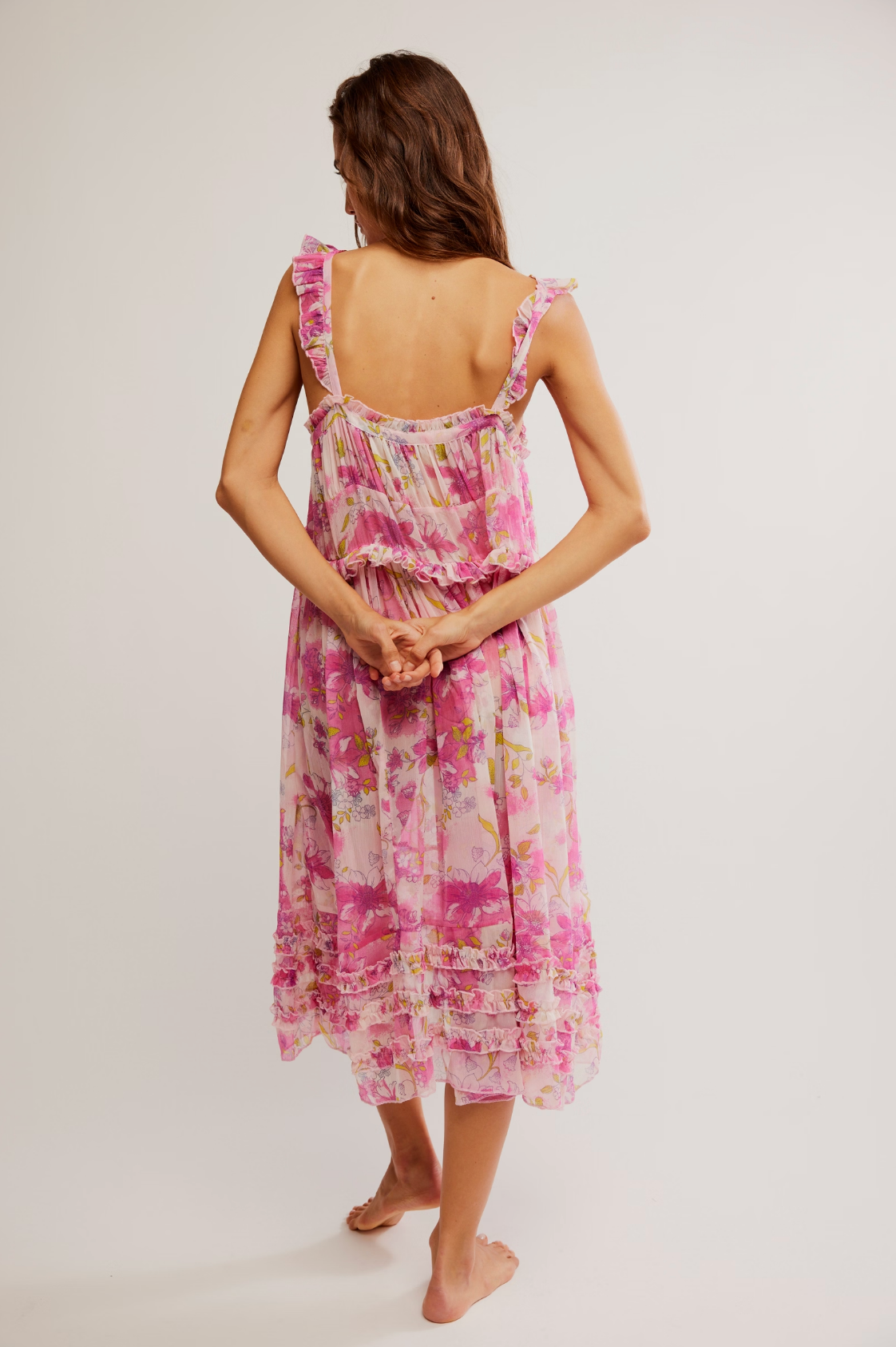 Moon Phase Printed Midi (Pop Combo) | Free People