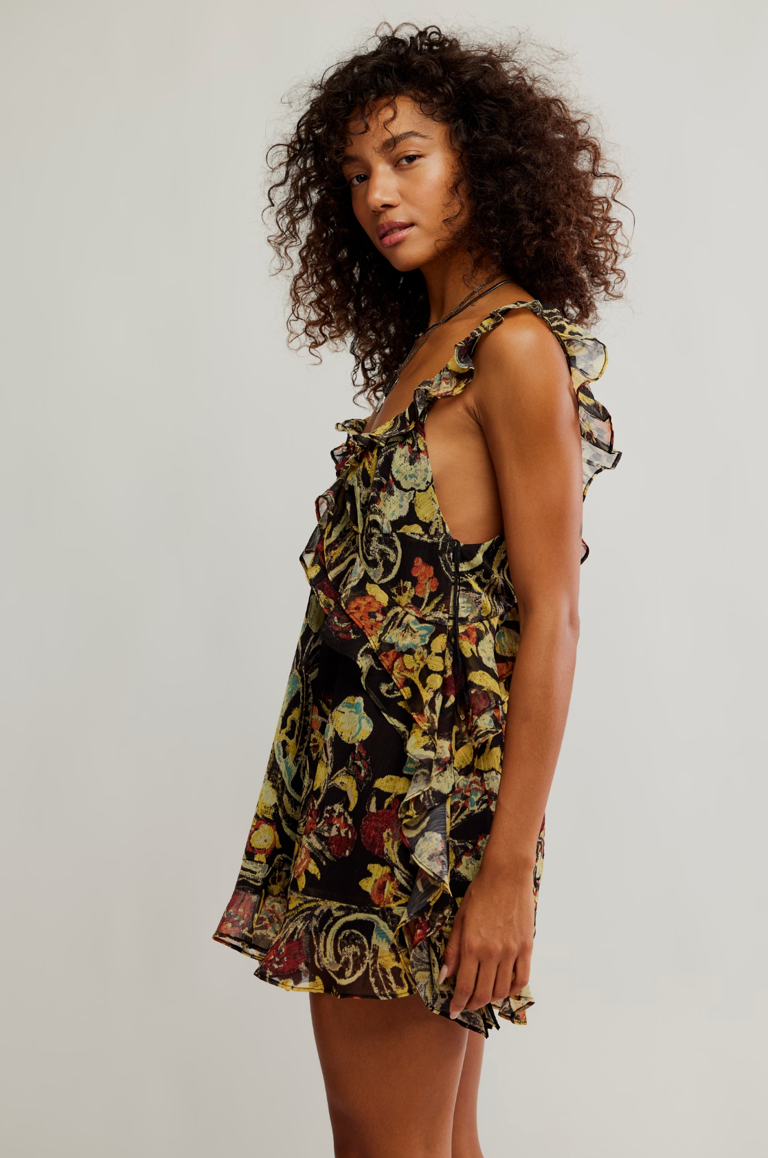 Bali Flora Mini (Black Floral) | Free People