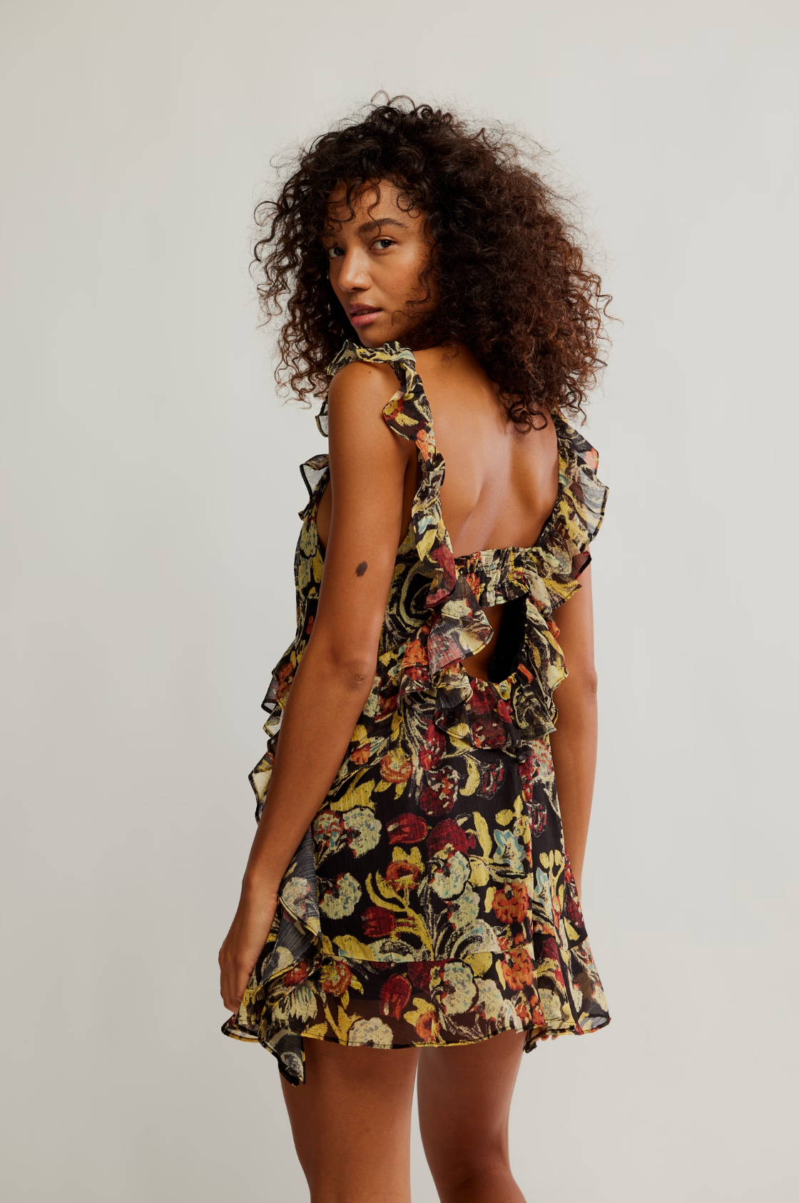 Bali Flora Mini (Black Floral) | Free People