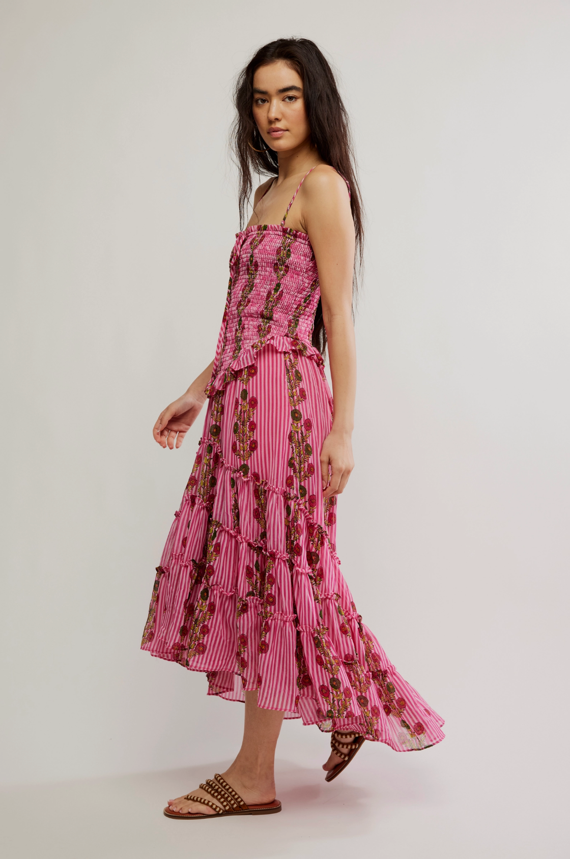Alejandra Midi (Hot Pink) | Free People