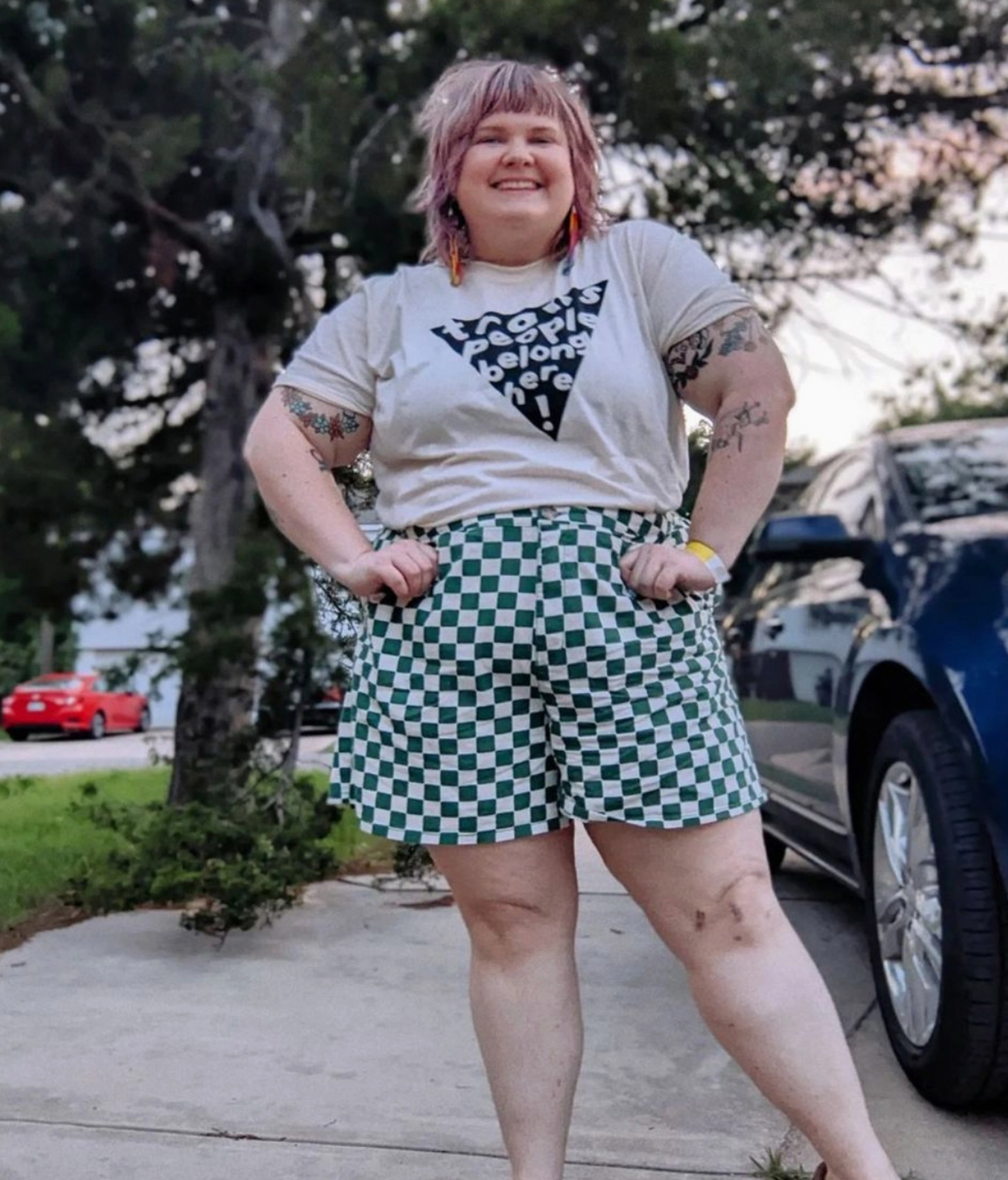 TRANS PPL BELONG HERE! T-Shirt