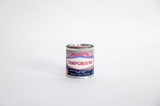 Campground | Wood Wick Paint Can Candle