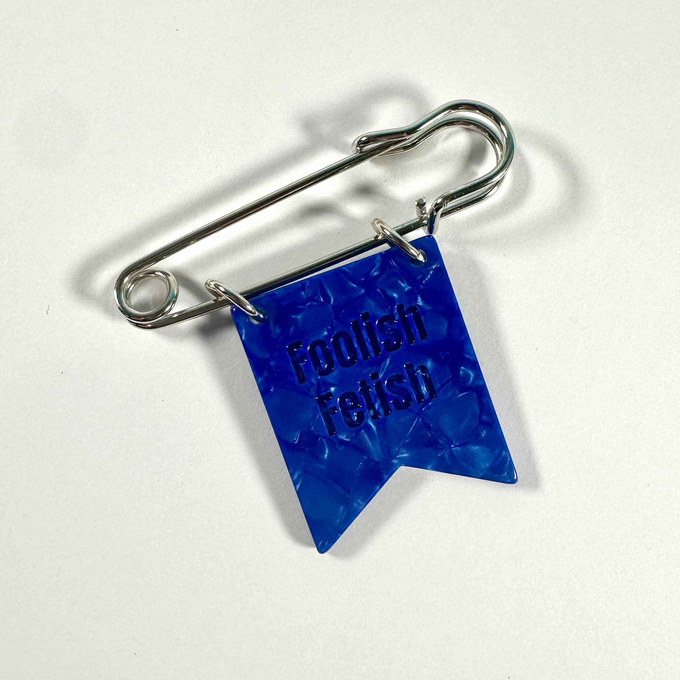 F*ck ICE Banner Ribbon Safety Pin - Fundraiser