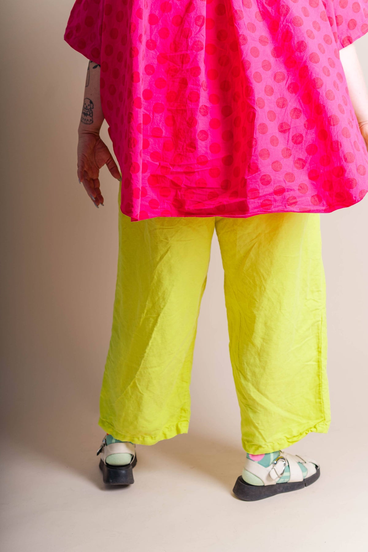 Bright Yellow Linen Pant | NETTLE STUDIOS