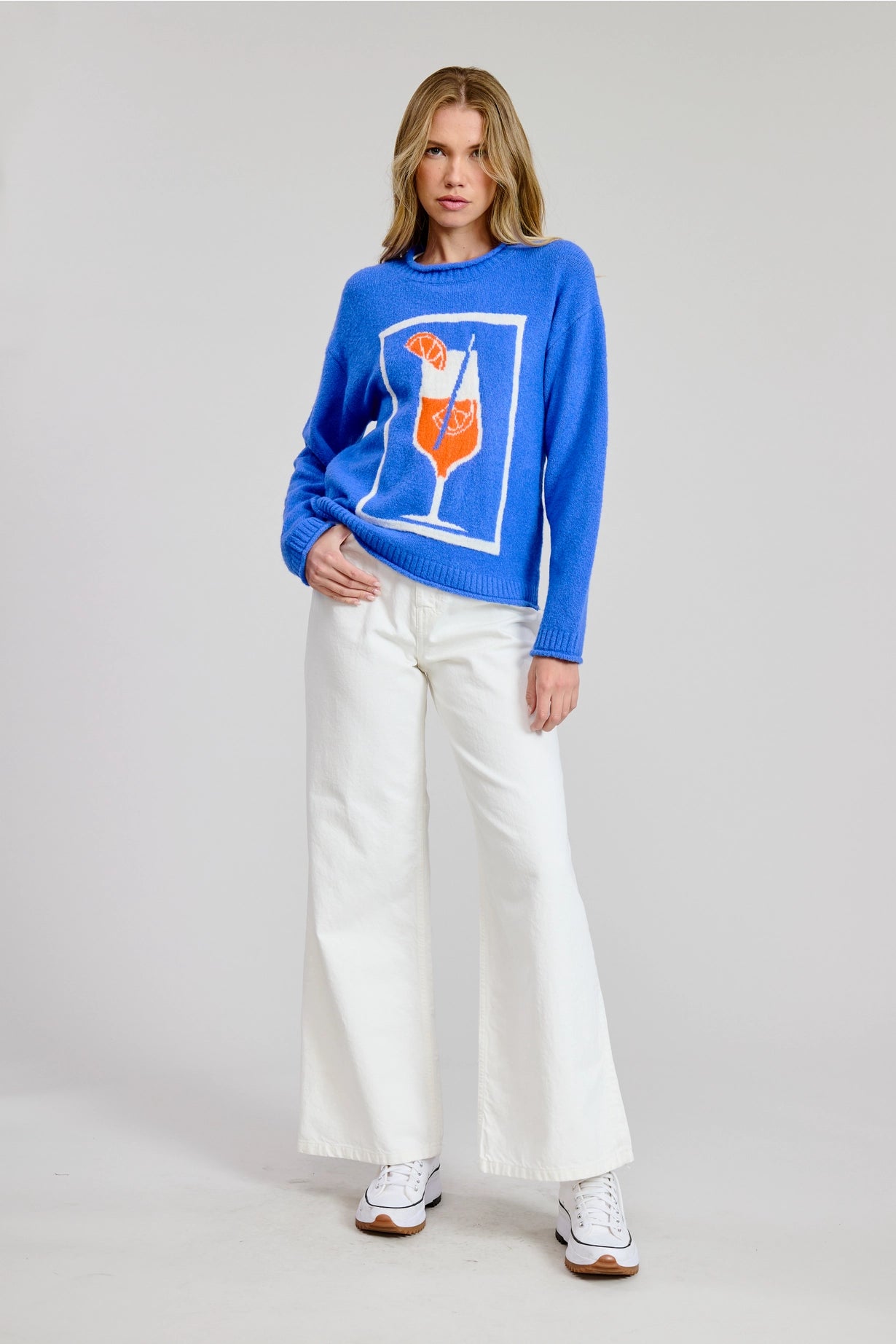 Aperol Sweater | Flat White