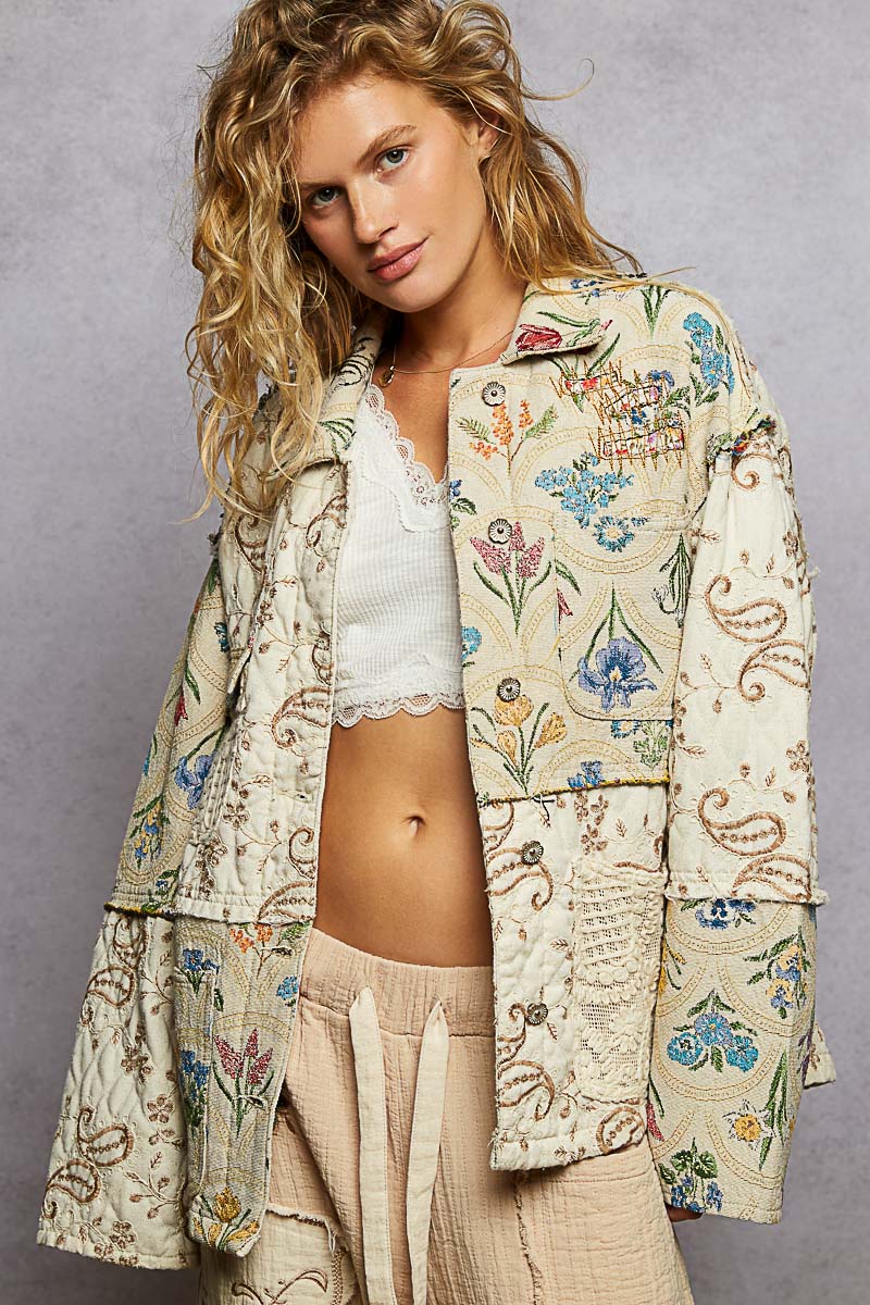 Marnie Patchwork Shacket