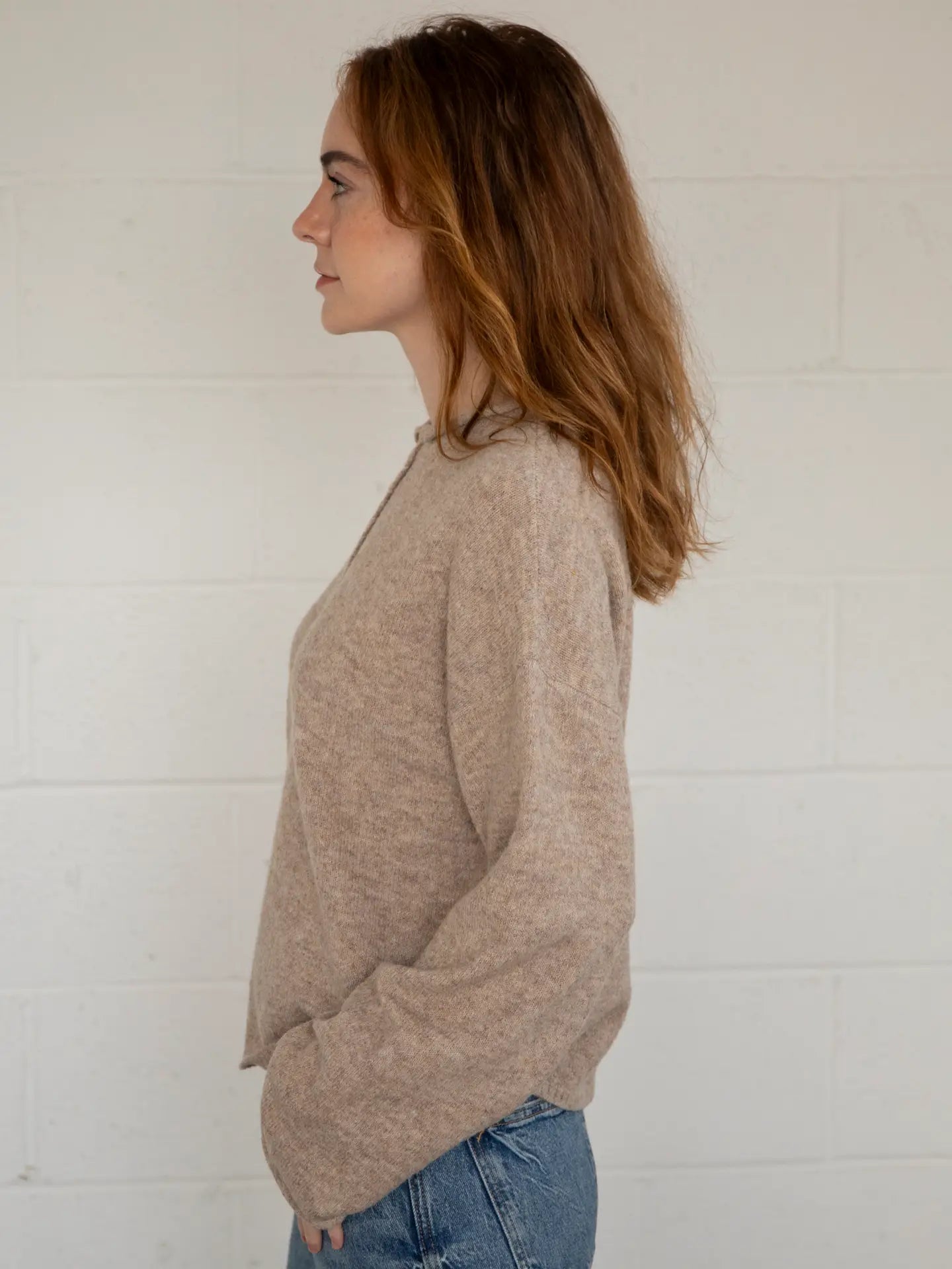Simply the Best Henley Pullover | Mocha