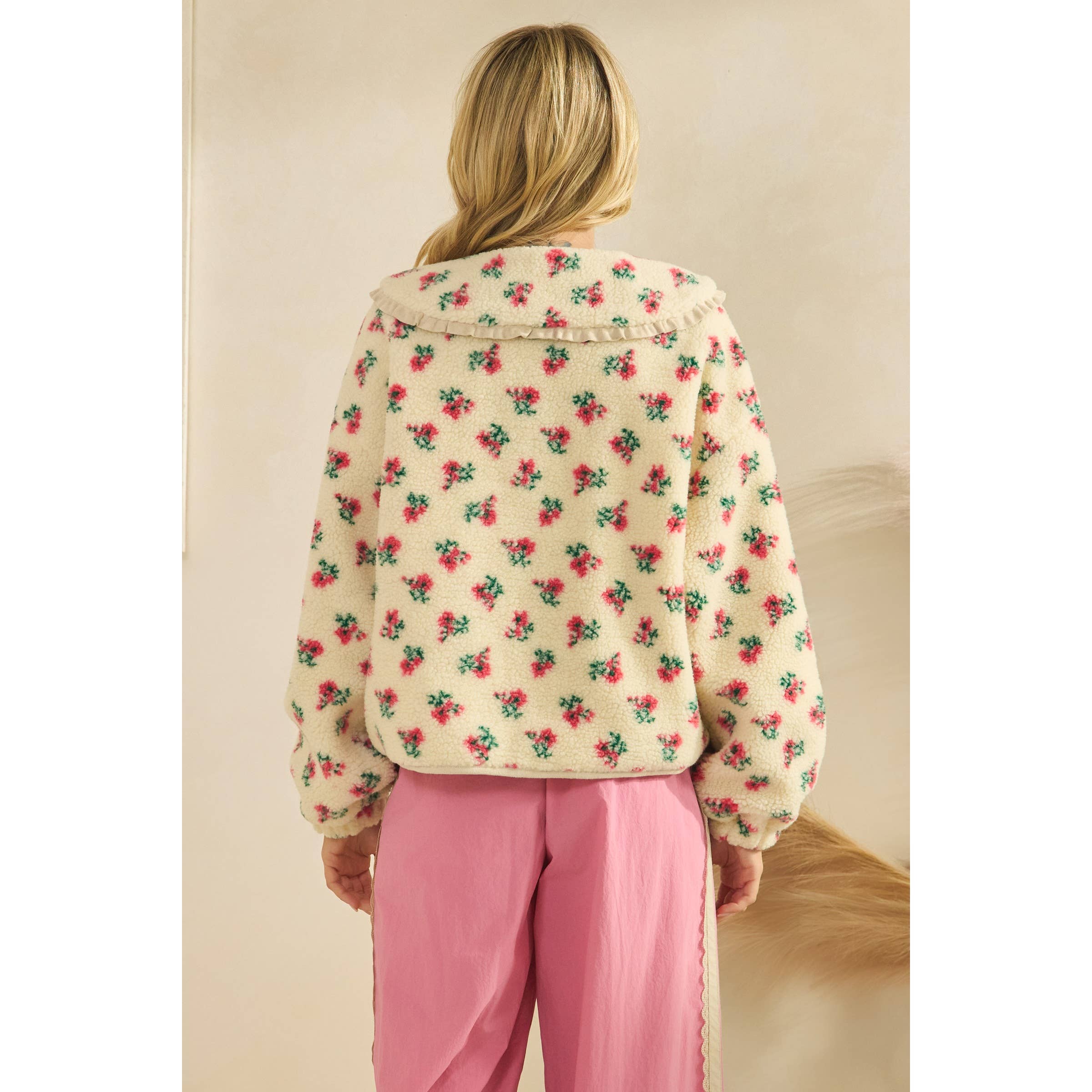 Sherpa Tie-Front Coat