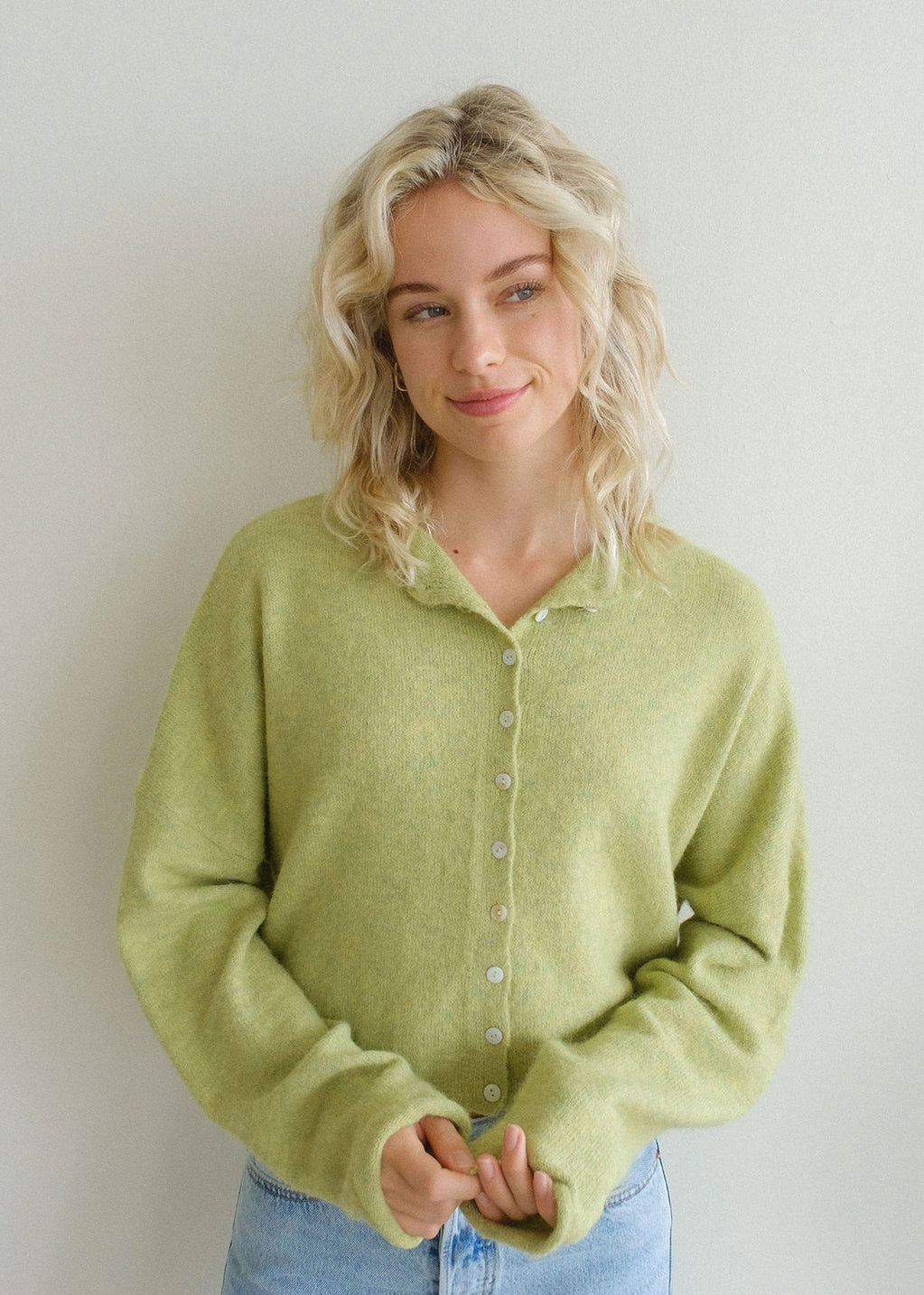 Simply the Best Cardi | Lemongrass