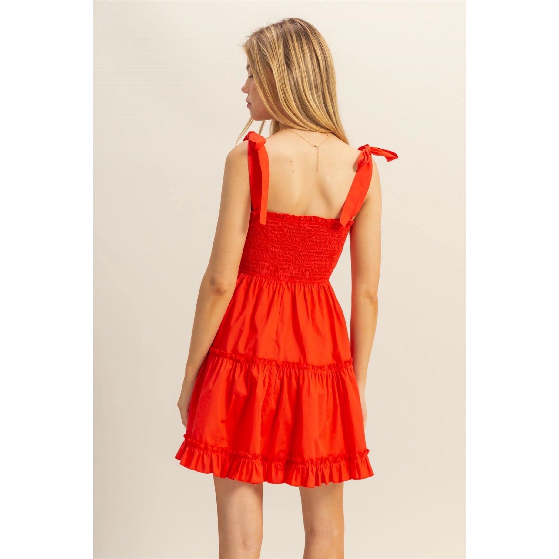 Rose Ceremony Red Minidress