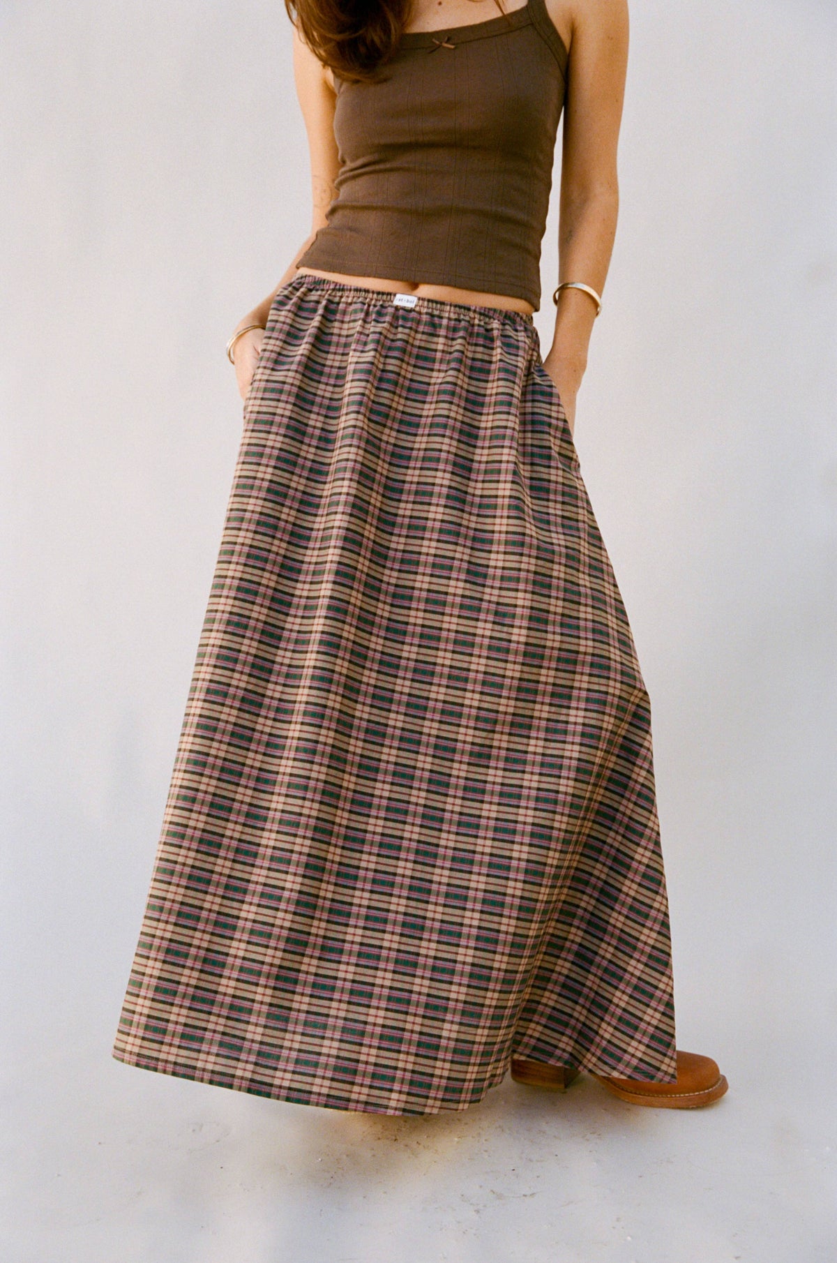 DREAM SKIRT (THISTLE TARTAN) | Rat Boi