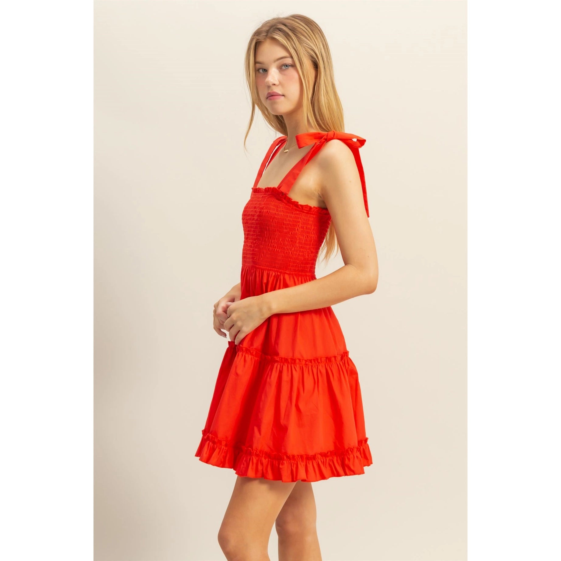 Rose Ceremony Red Minidress