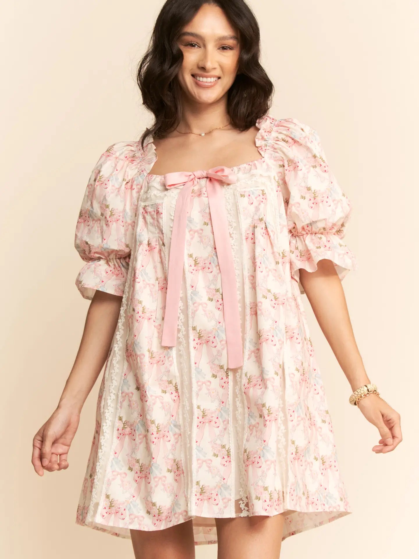 Coquette Babydoll Minidress