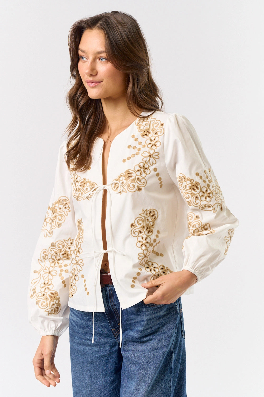 Letters to Juliet Tie Top