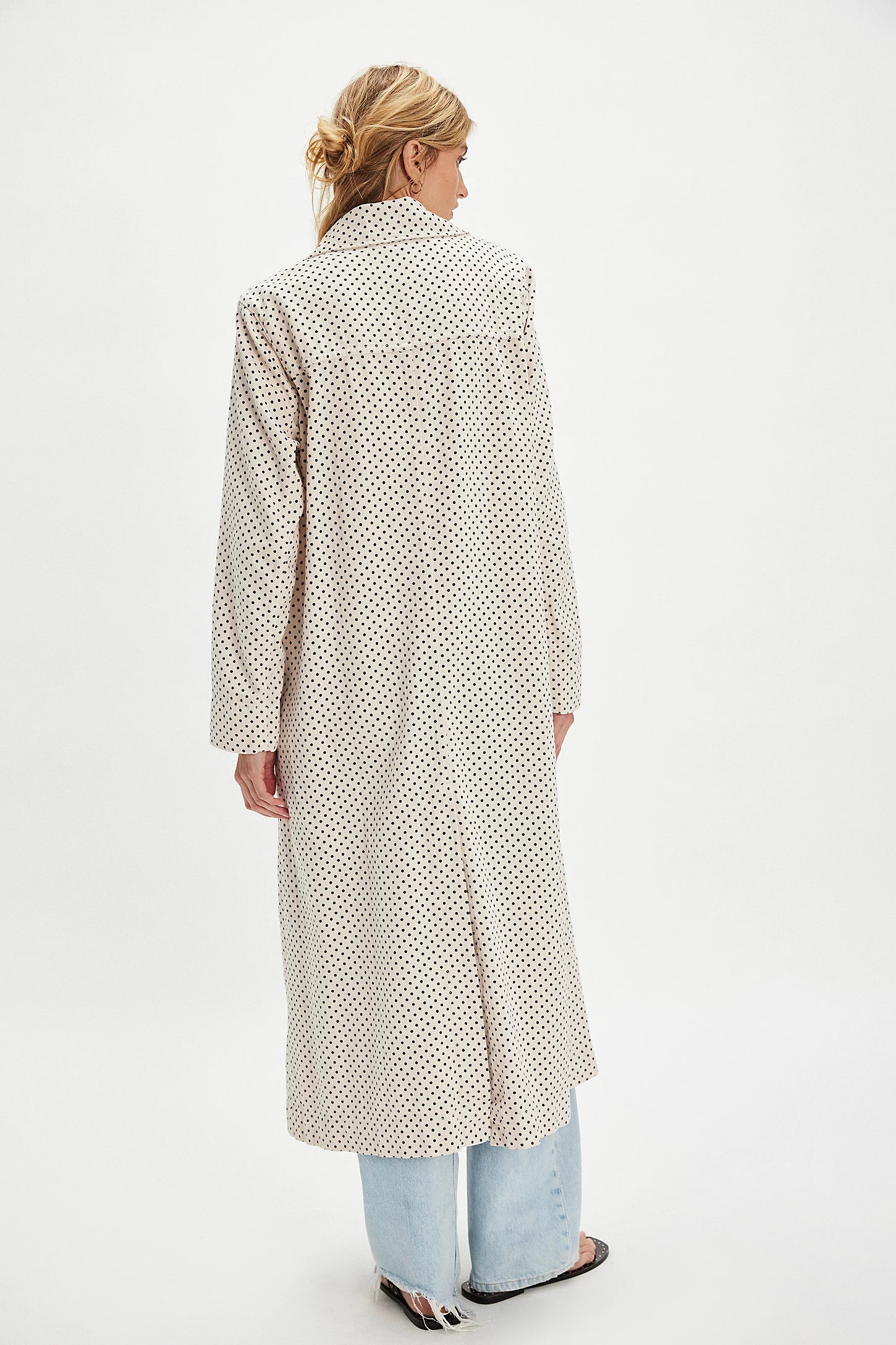 Monique Denim Duster (Ivory) | Free People