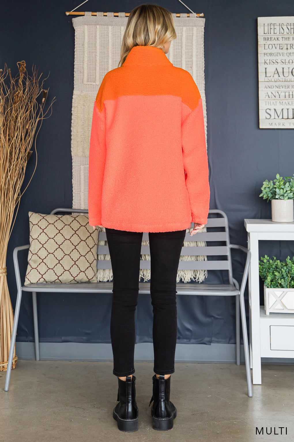 Orange You Glad Quarter Zip