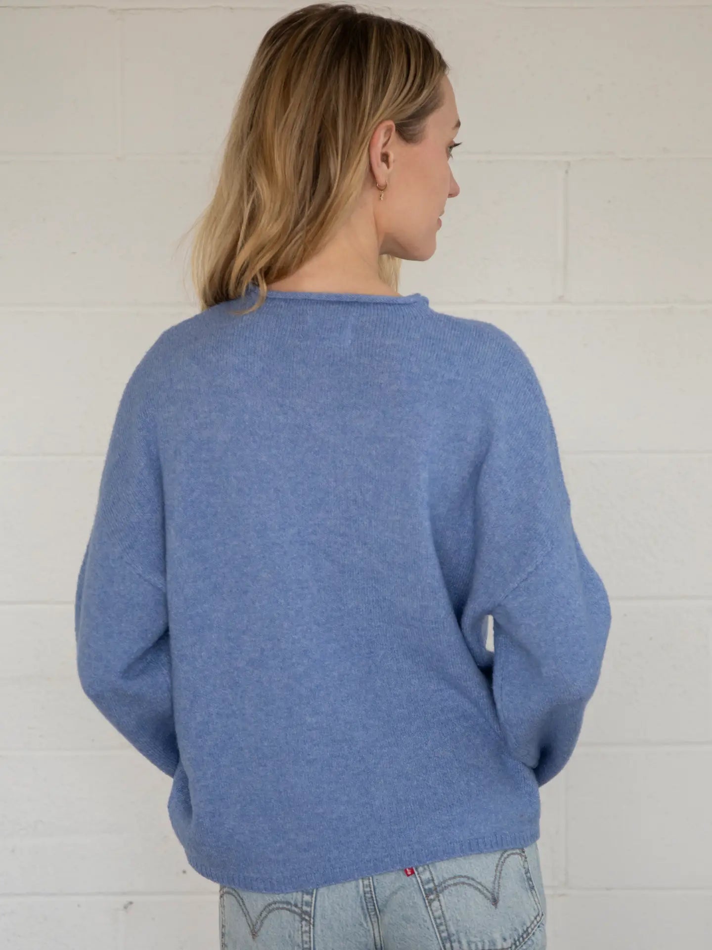 Simply the Best Henley Pullover | Dusty Blue