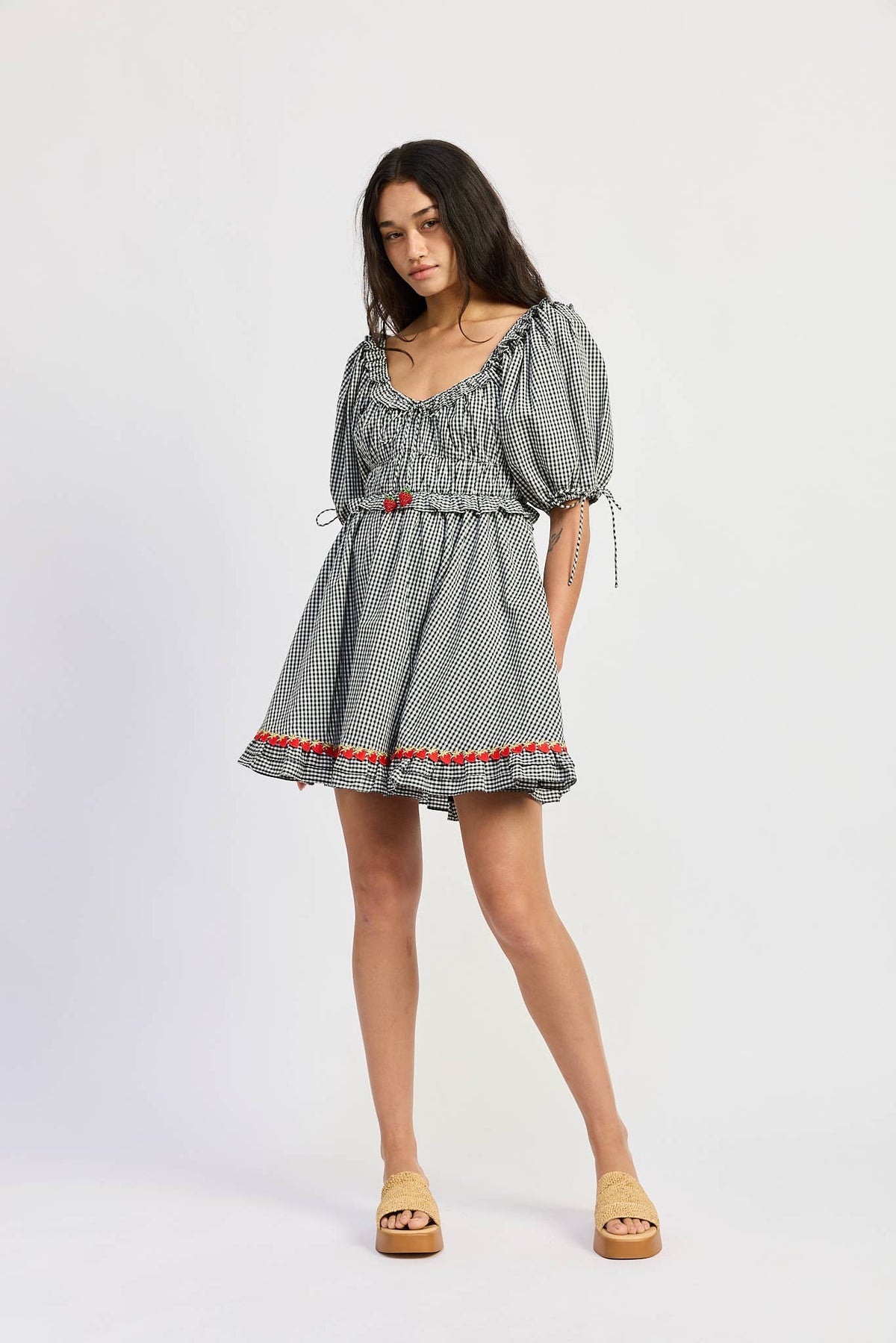 Emmie Babydoll Mini Dress
