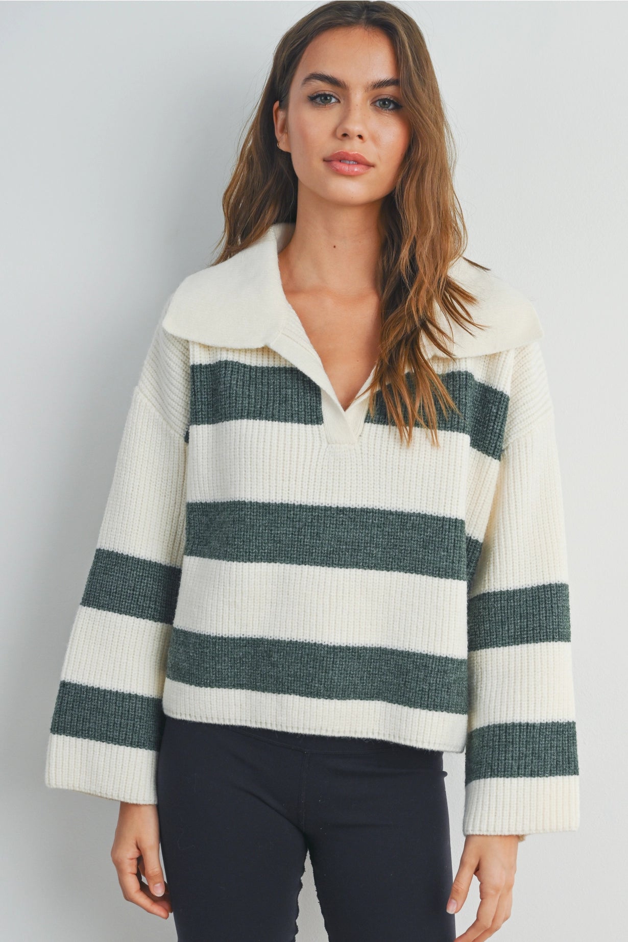 Dear Old Shiz Cropped Sweater (Olive)