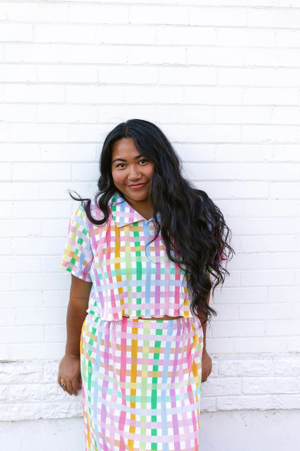 Get Noticed Plisse Top | TABY ORIGINALS