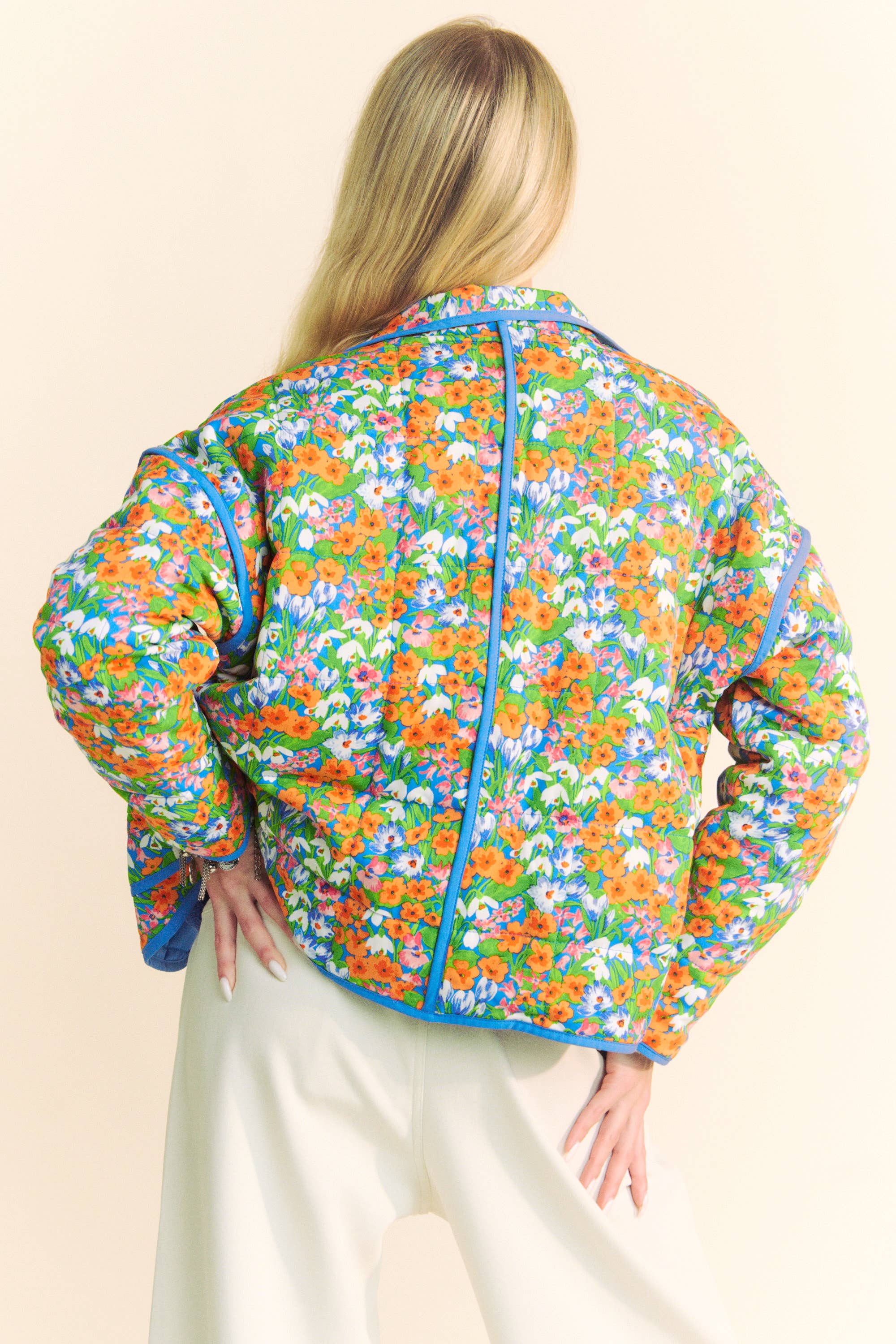Monet's Garden Quilted Jacket