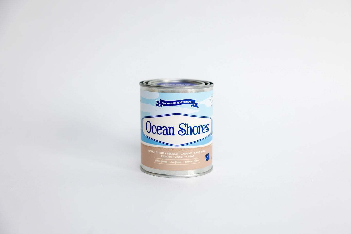 Ocean Shores | Wood Wick Paint Can Candle