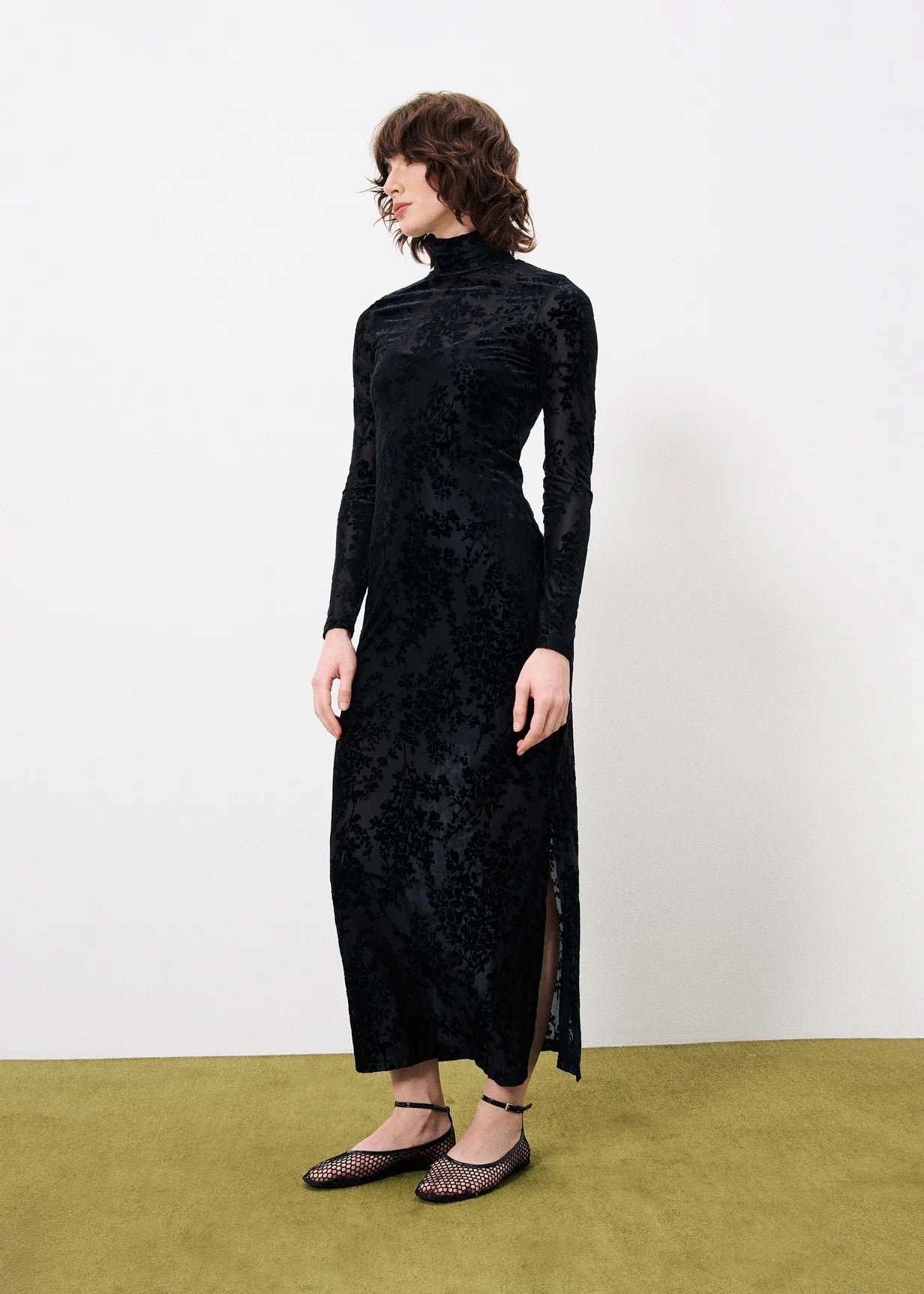 Lioncourt Velvet Dress | FRNCH