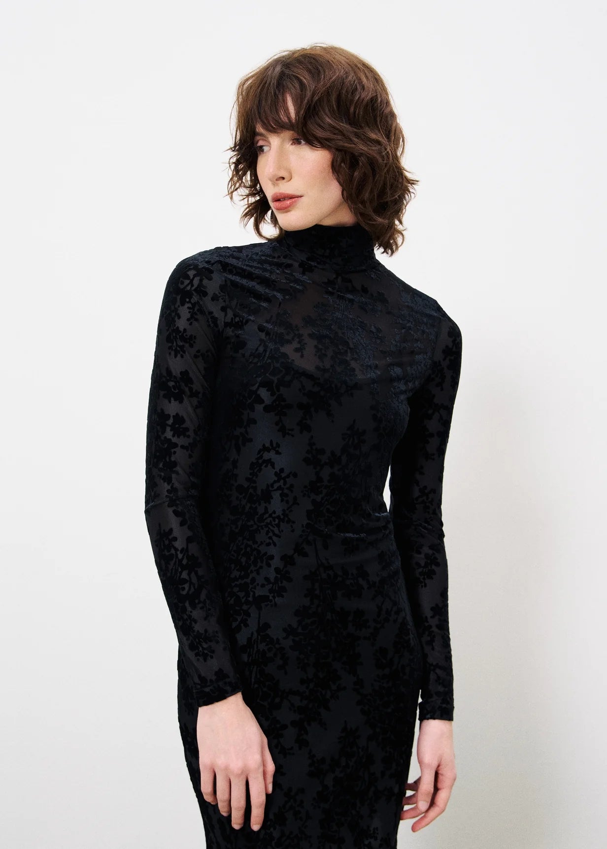 Lioncourt Velvet Dress | FRNCH