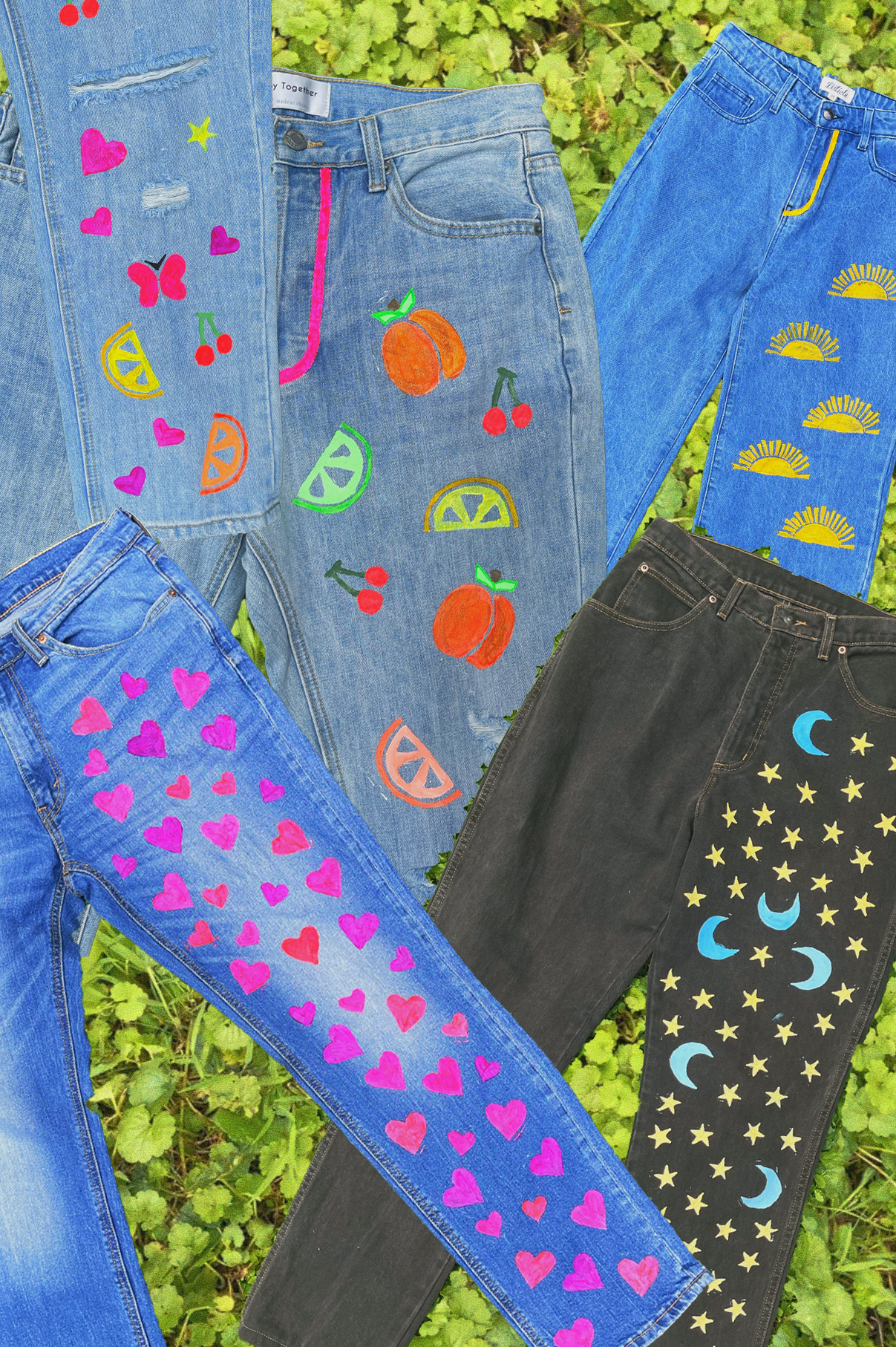SEND IN YOUR DENIM | Surprise PAINTED Jeans