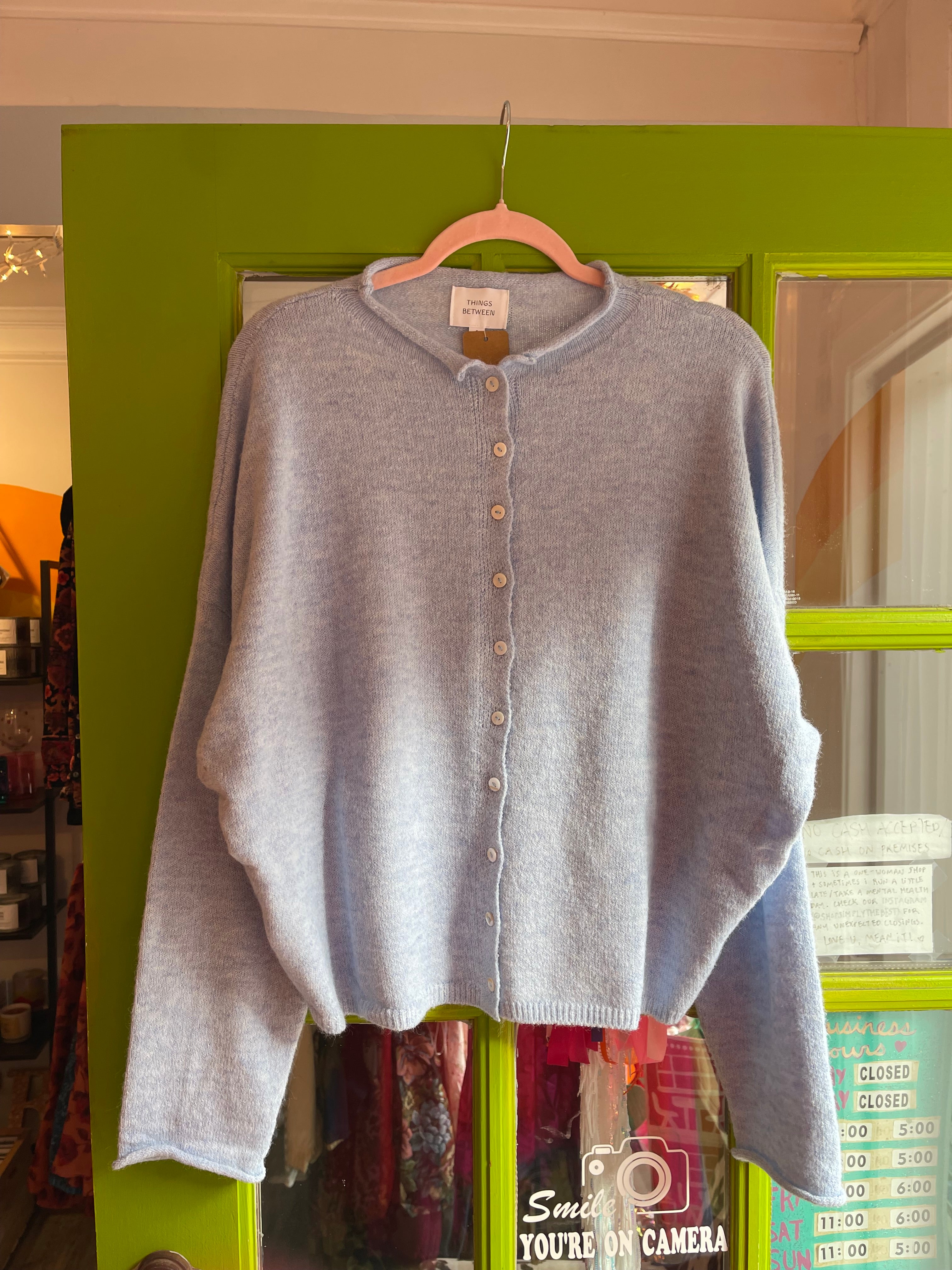 Simply the Best Cardi | Sky Blue