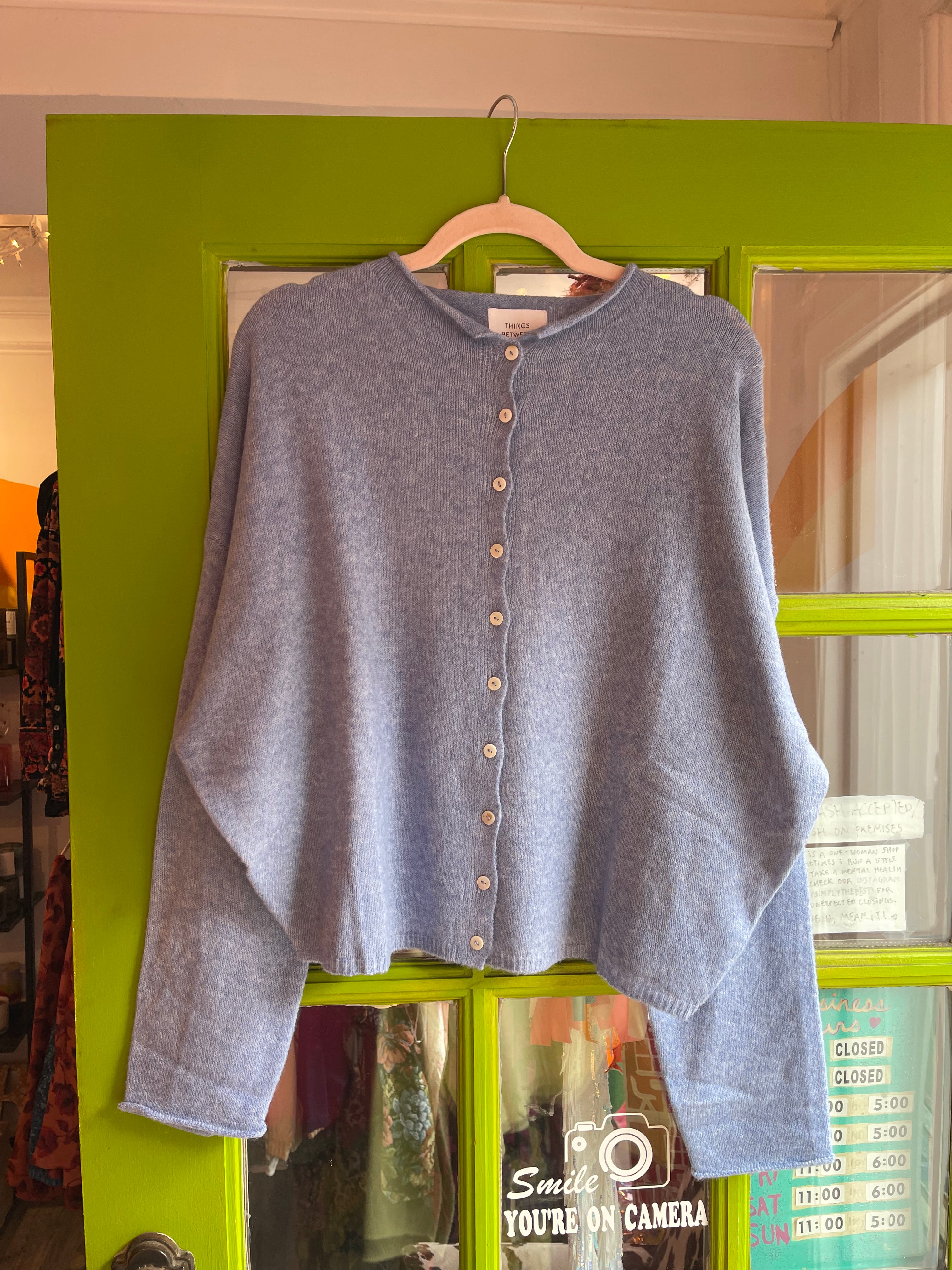 Simply the Best Cardi | Dusty Blue