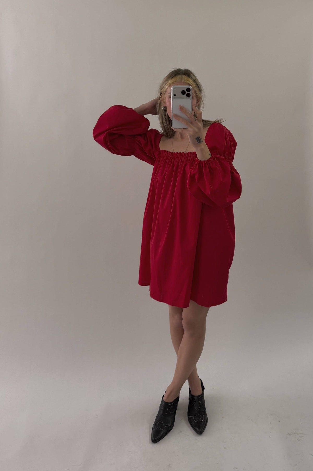 DEADSTOCK VINTAGE FABRIC Provence Mini Dress | Maya Meyer