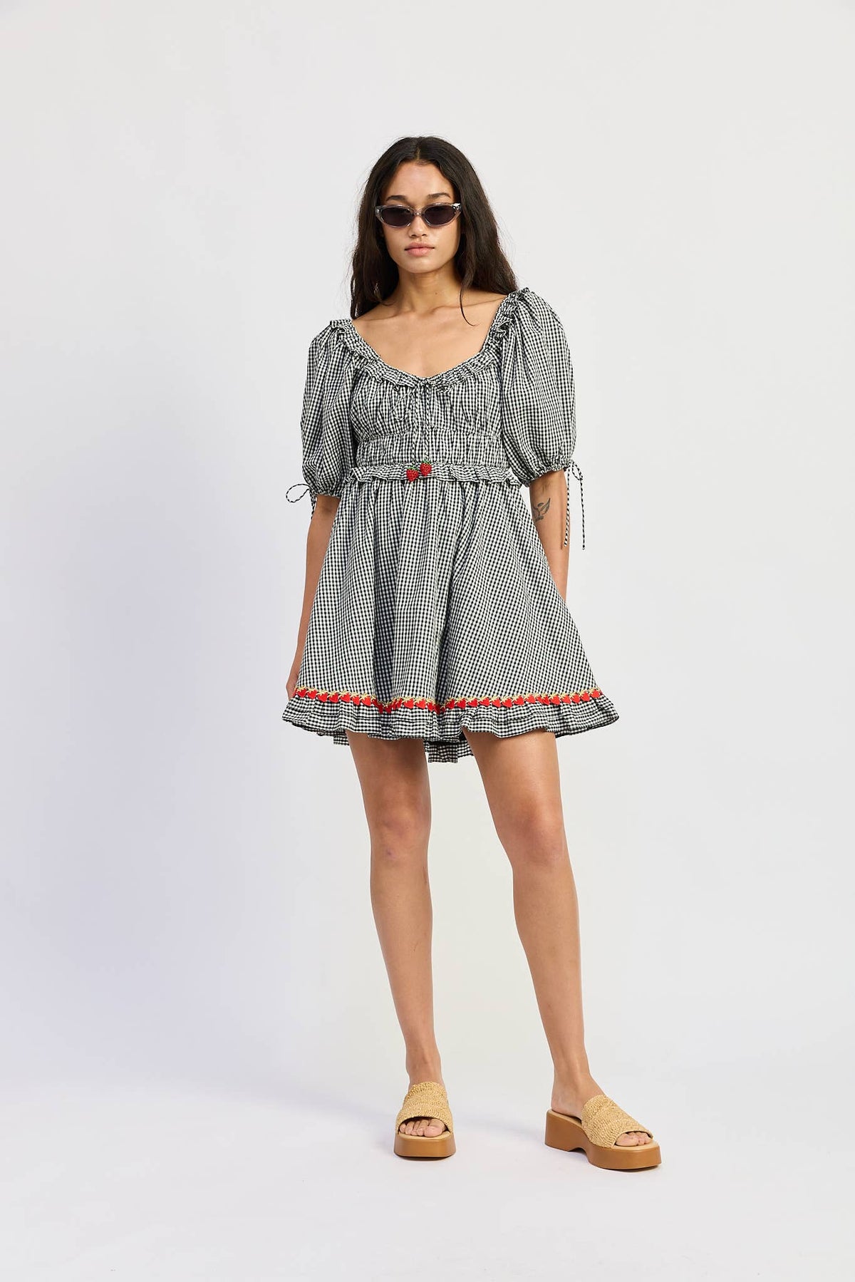 Emmie Babydoll Mini Dress