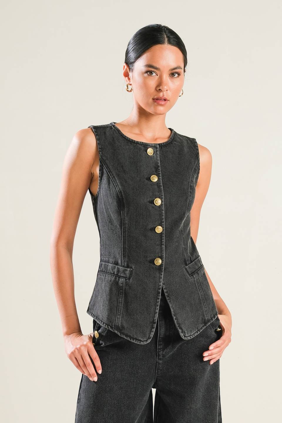 HBIC Denim Vest