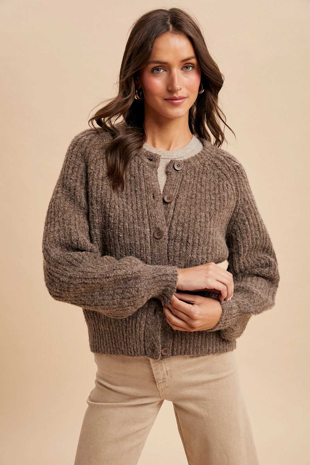 Frazzled English Woman Cardi