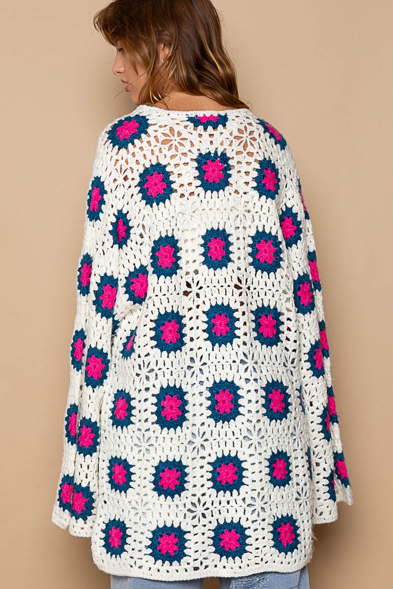 Marshmallow Crochet Cardi