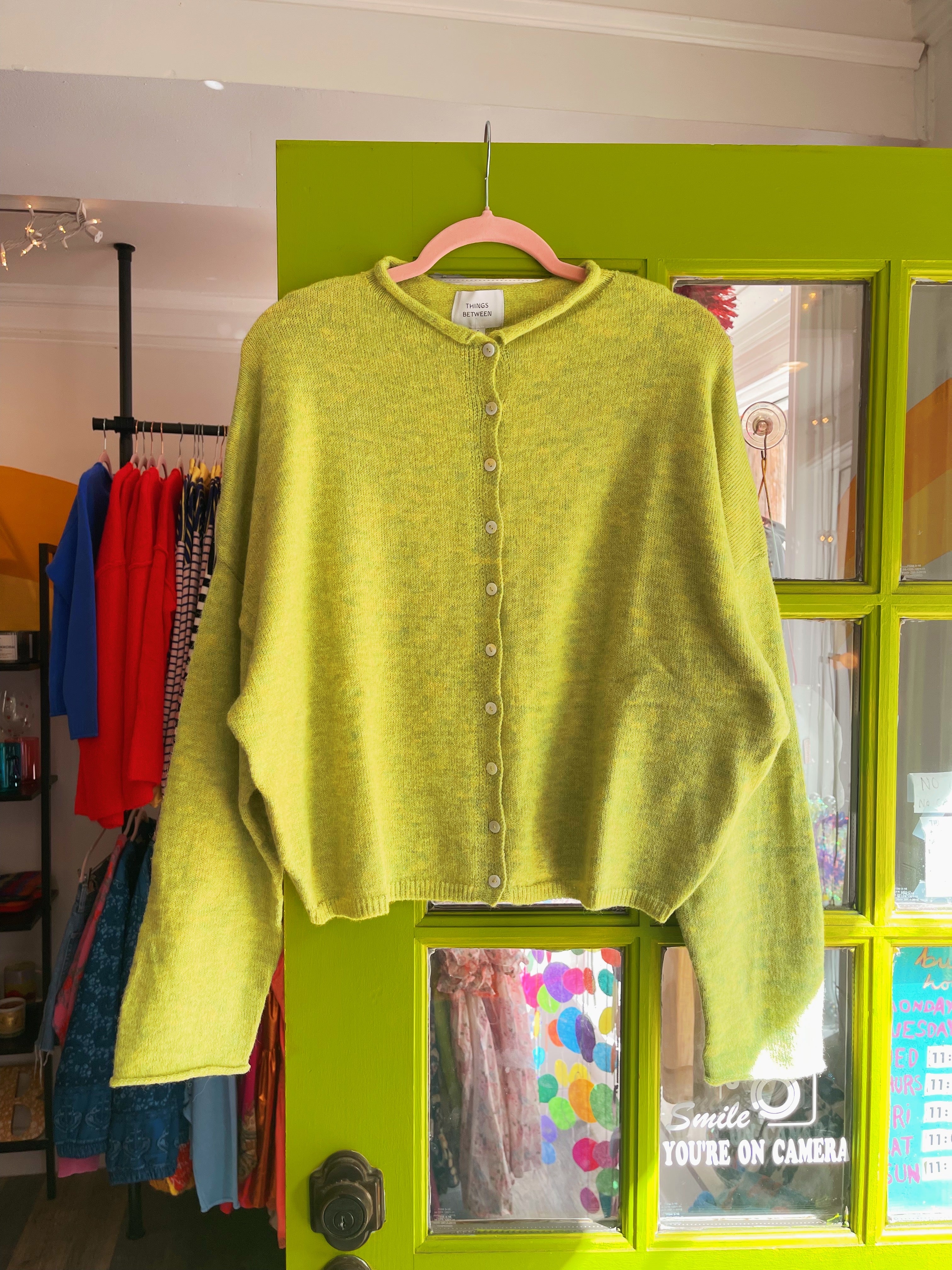 Simply the Best Cardi | Lemongrass