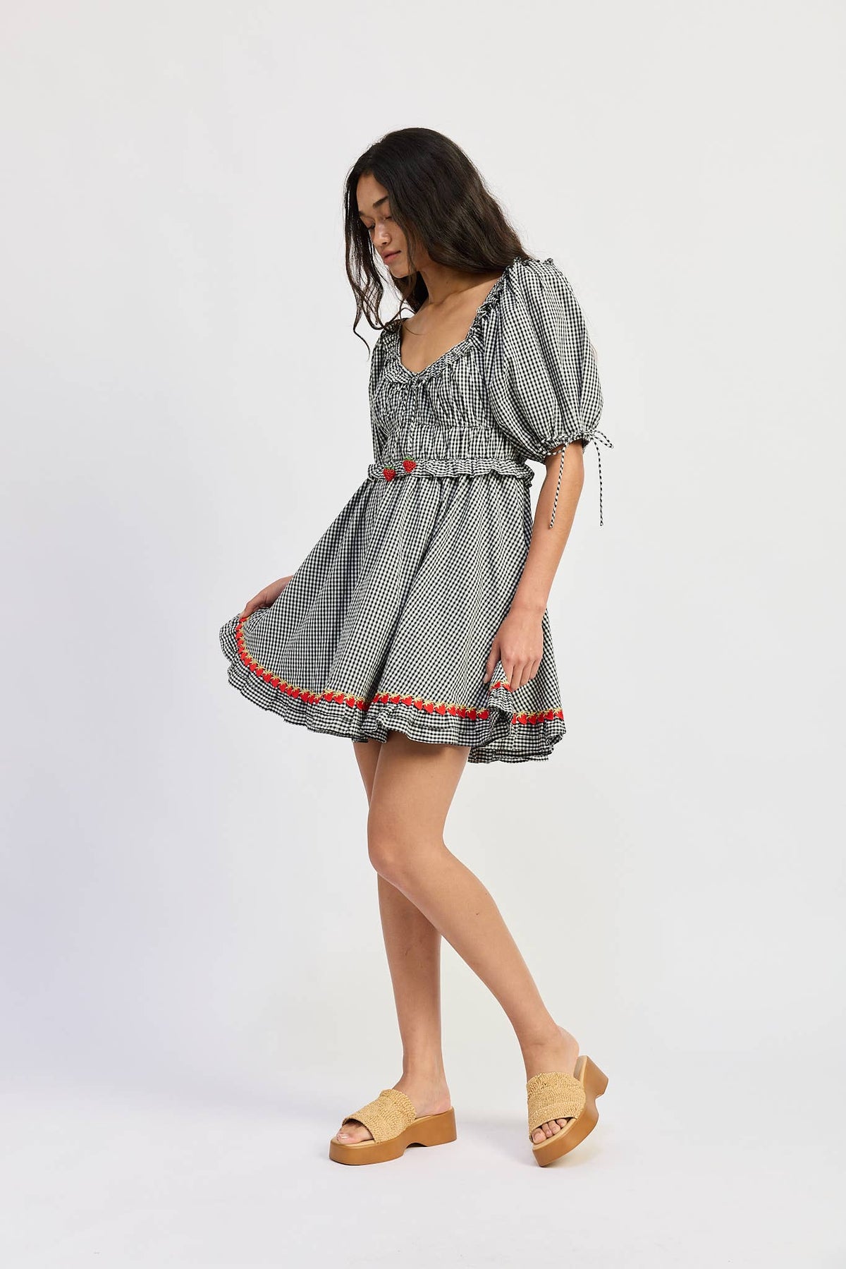Emmie Babydoll Mini Dress
