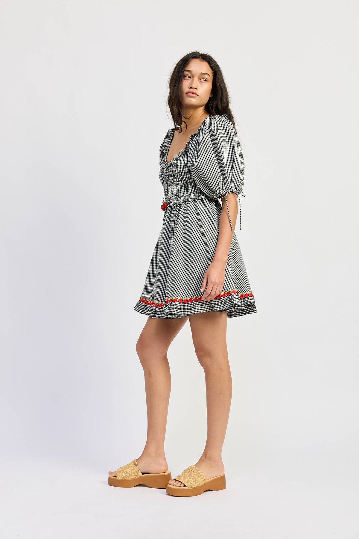 Emmie Babydoll Mini Dress