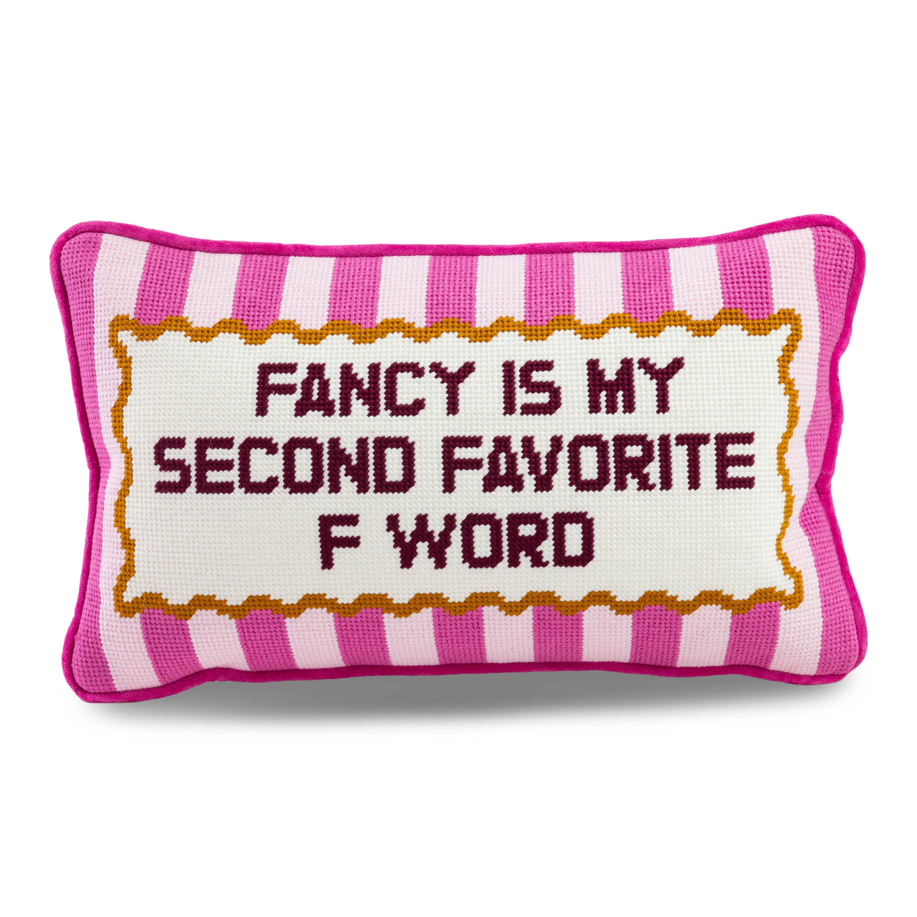 Fancy Needlepoint Pillow | FURBISH Studio