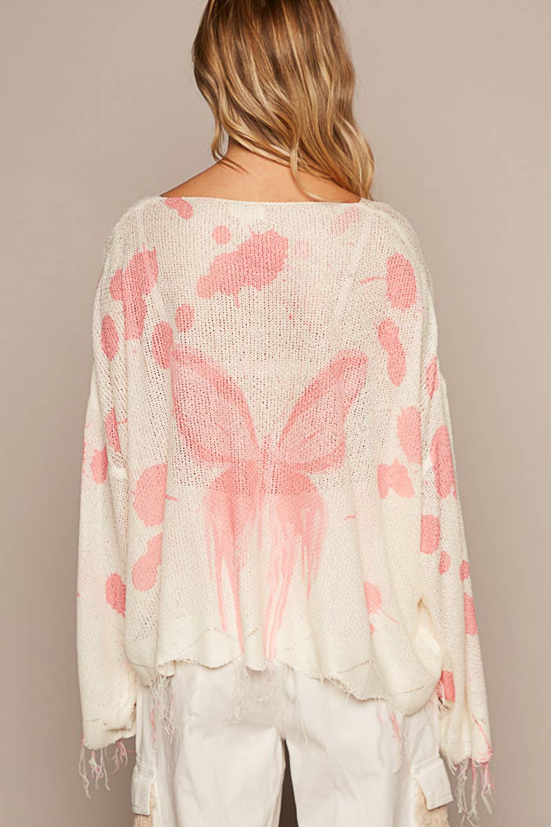 Mariposa Mesh Sweater