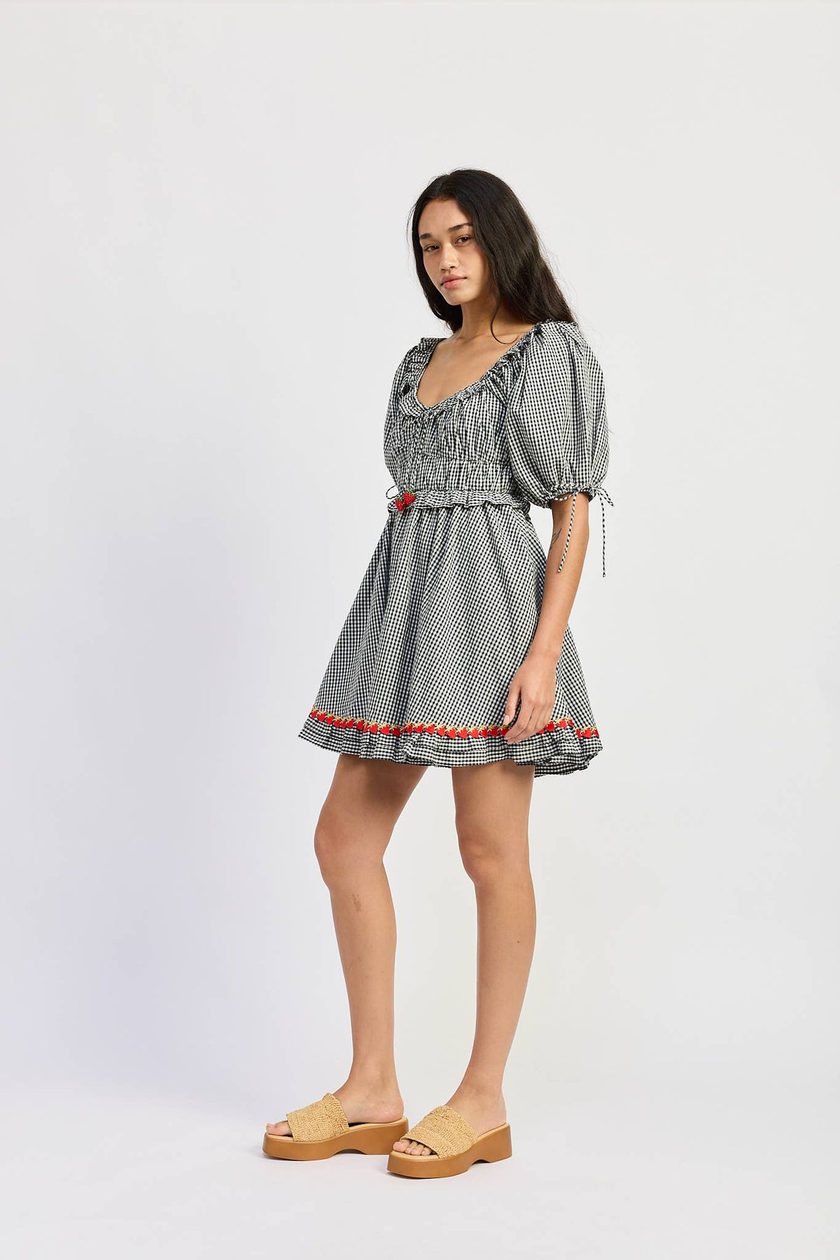 Emmie Babydoll Mini Dress