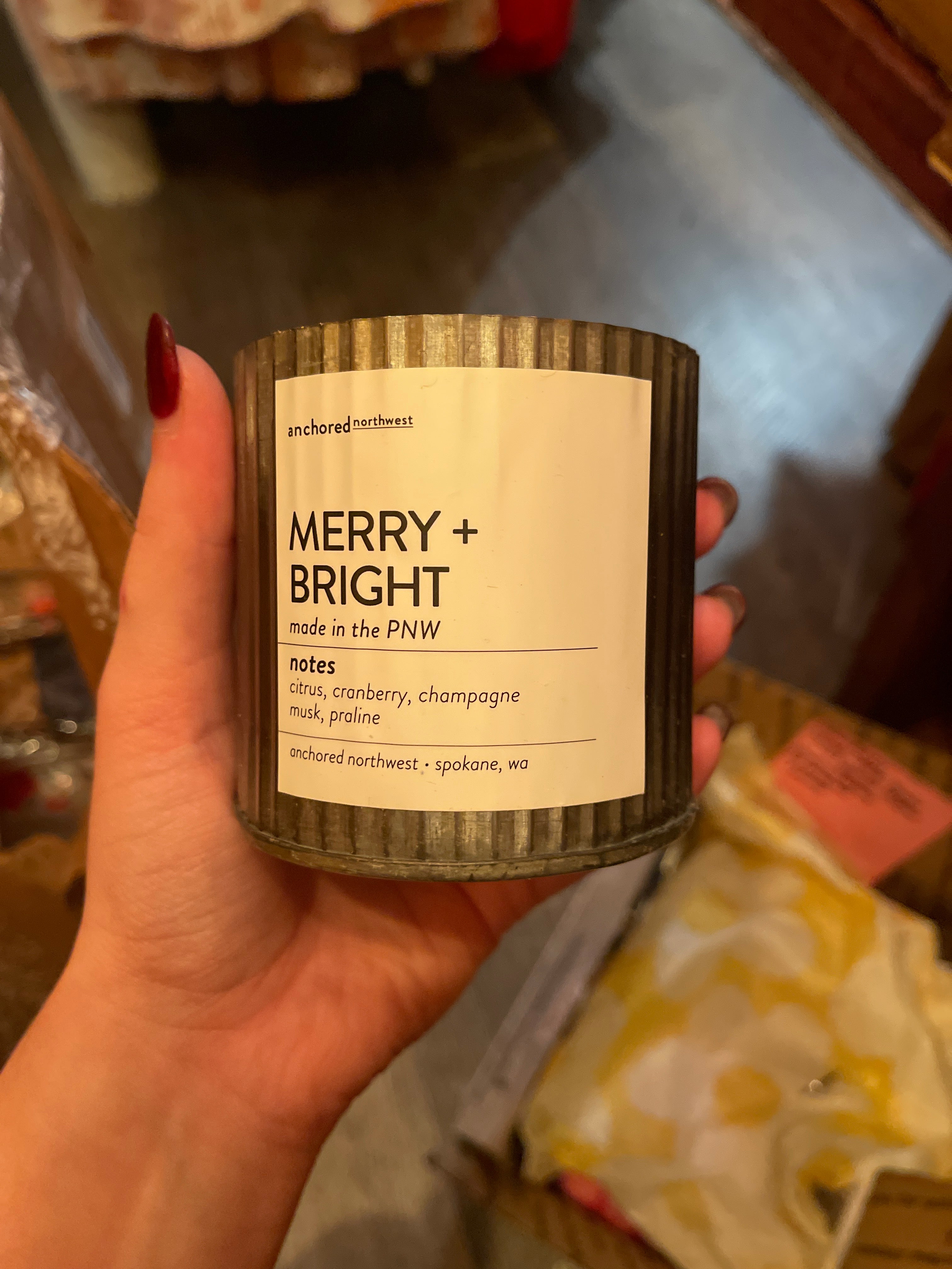 Merry + Bright | Wood Wick Candle
