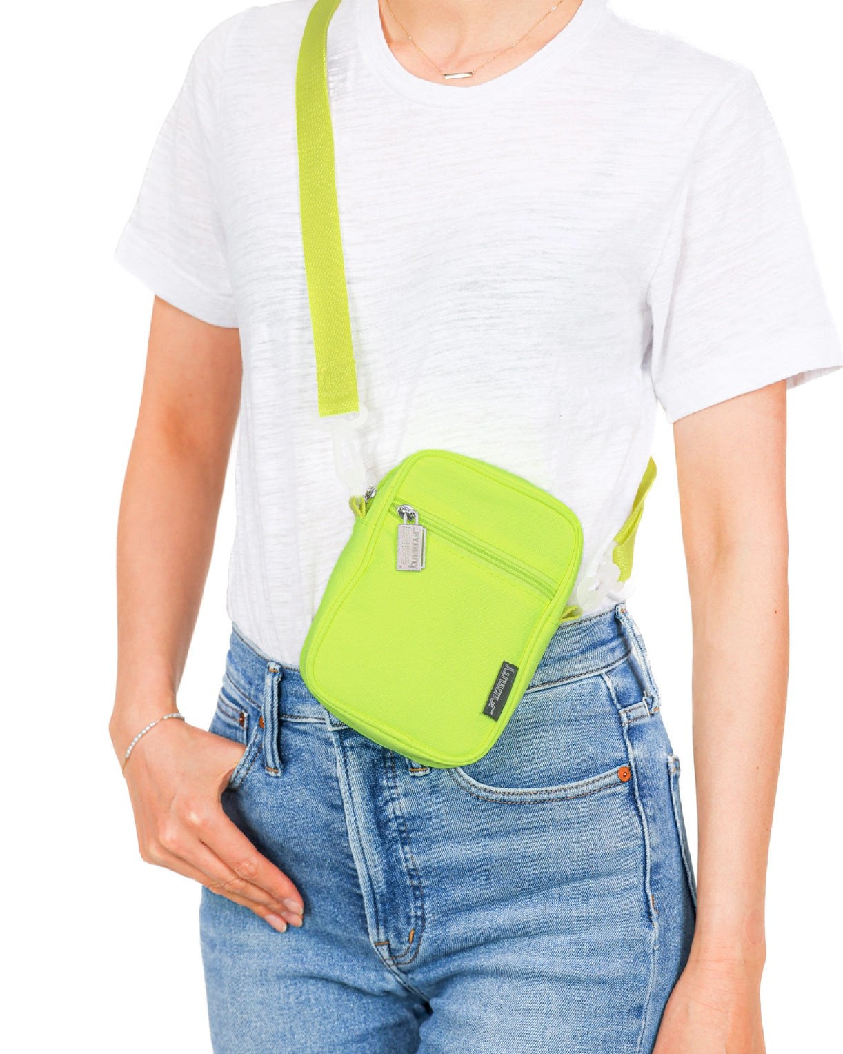 Crossbody Sidekick Sling Bag | Lime