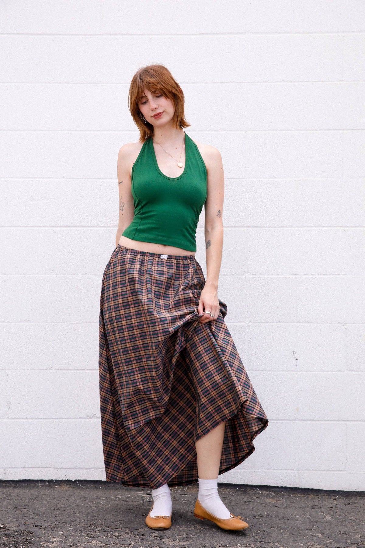 DREAM SKIRT (THISTLE TARTAN) | Rat Boi