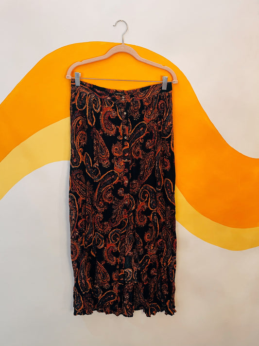 Button-Up Maxi Skirt | PRE-LOVED