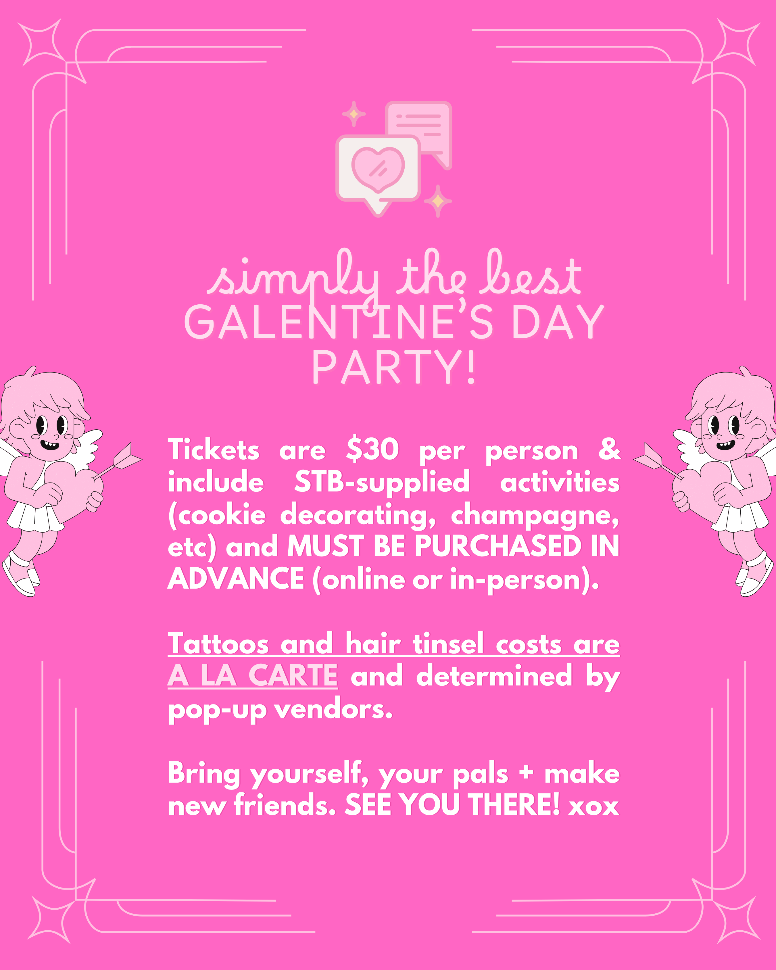 STB Galentine's Day Party 2025