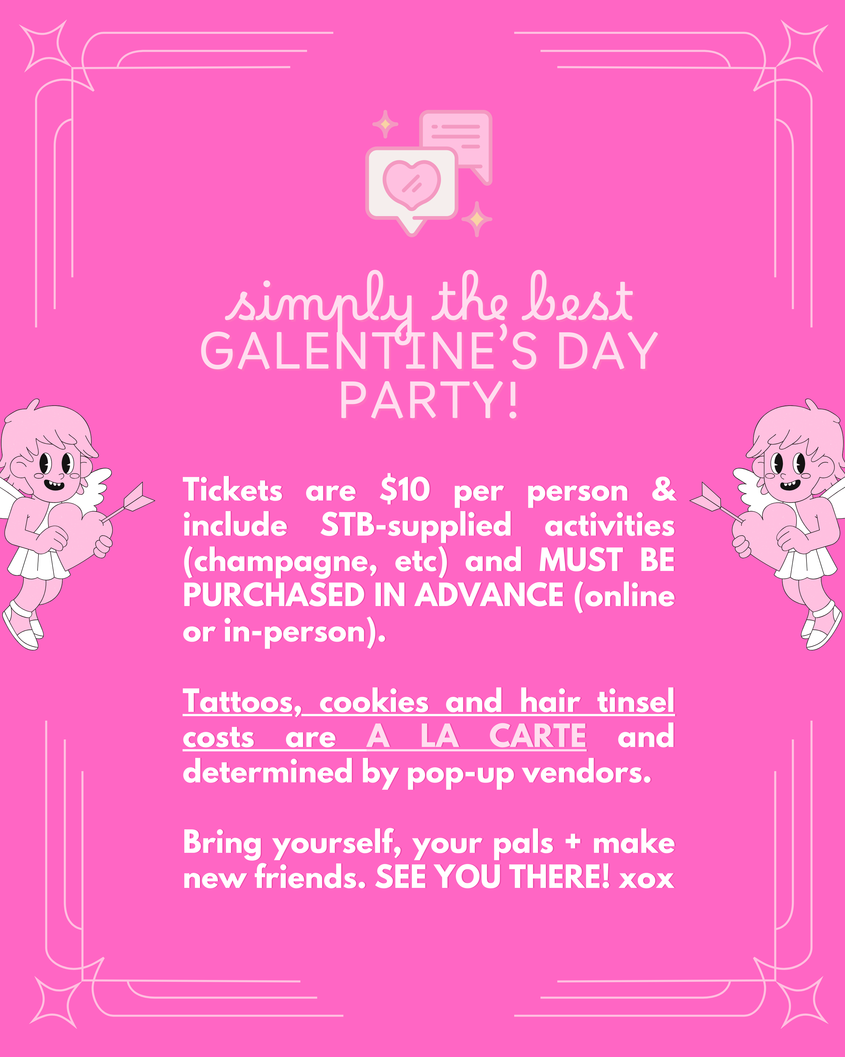 STB Galentine's Day Party 2026