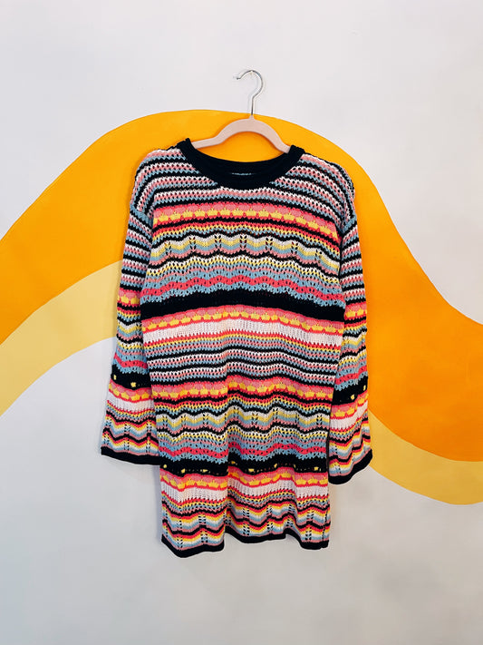 Crochet Minidress/Cover-up | PRE-LOVED